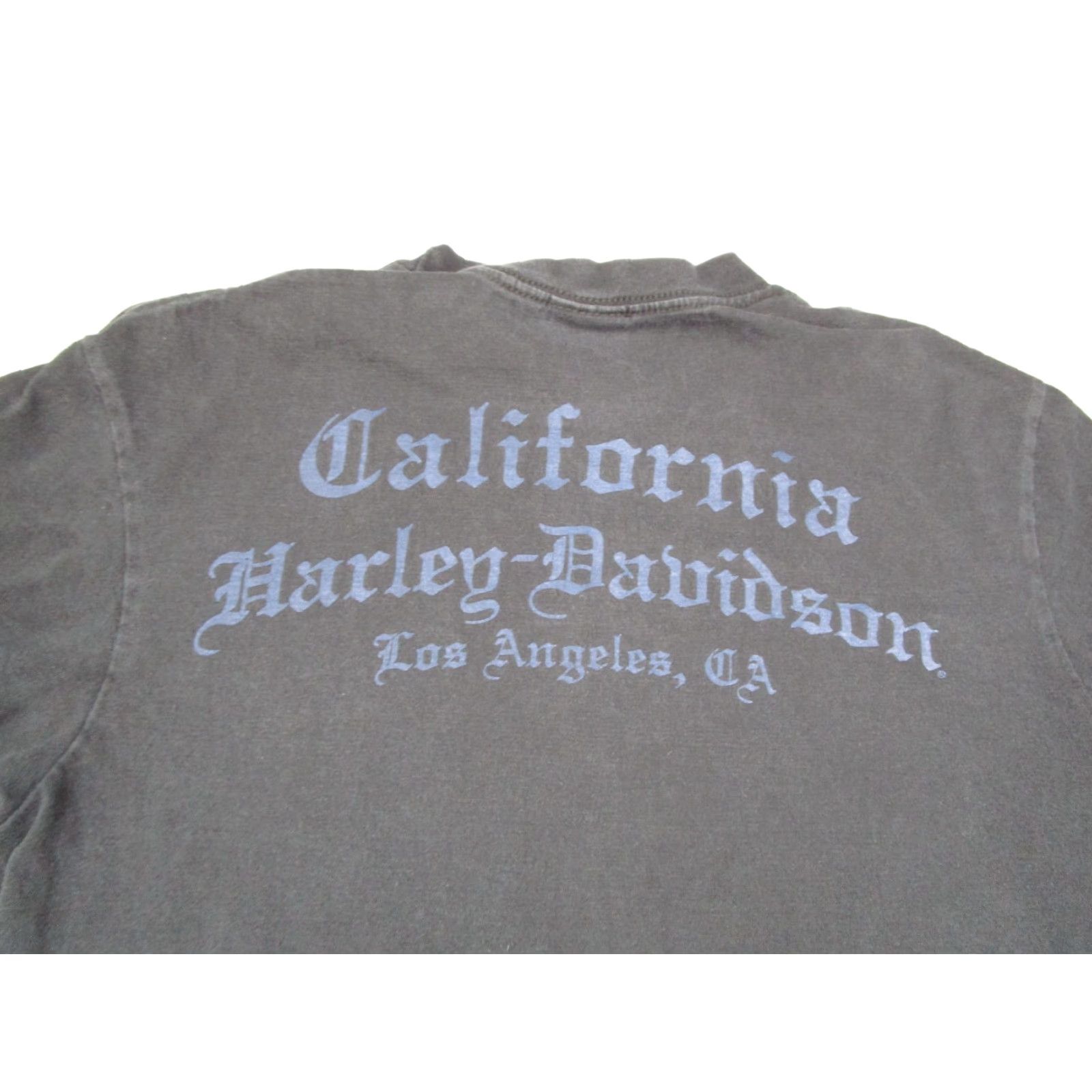 Harley Davidson Harley-Davidson Shirt Men L Black Double Sided Graphic Crew Neck Los Angeles California Dragon Size US L / EU 52-54 / 3 - 7 Thumbnail