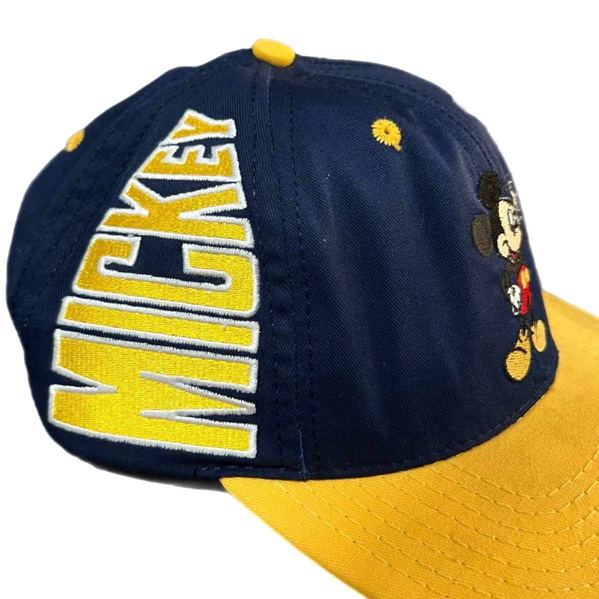 Disney Vintage Disney Mickey Mouse Snapback Hat Size ONE SIZE - 3 Thumbnail