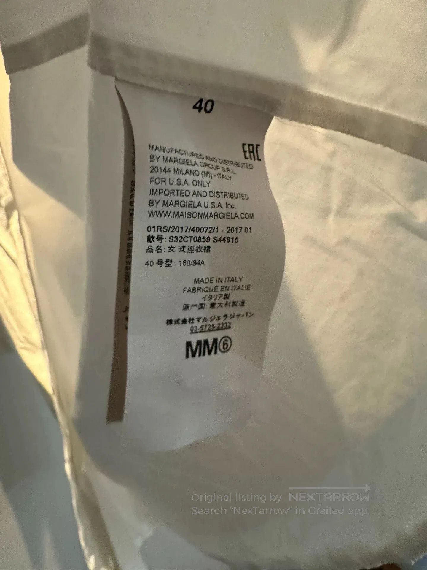 Maison Margiela Maison Margiela Studded Shirt Coat. Size US XXS / EU 40 - 3 Thumbnail