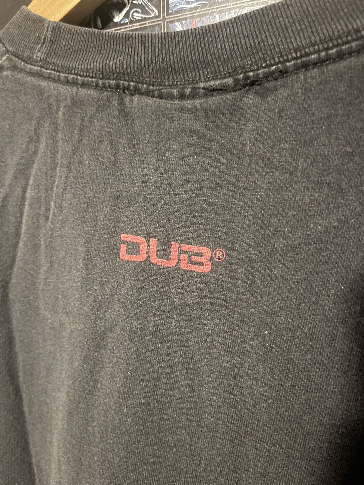 Other Vintage 90’s Grunge thrashed DUB skater faded tee shirt. Size US XL / EU 56 / 4 - 9 Thumbnail