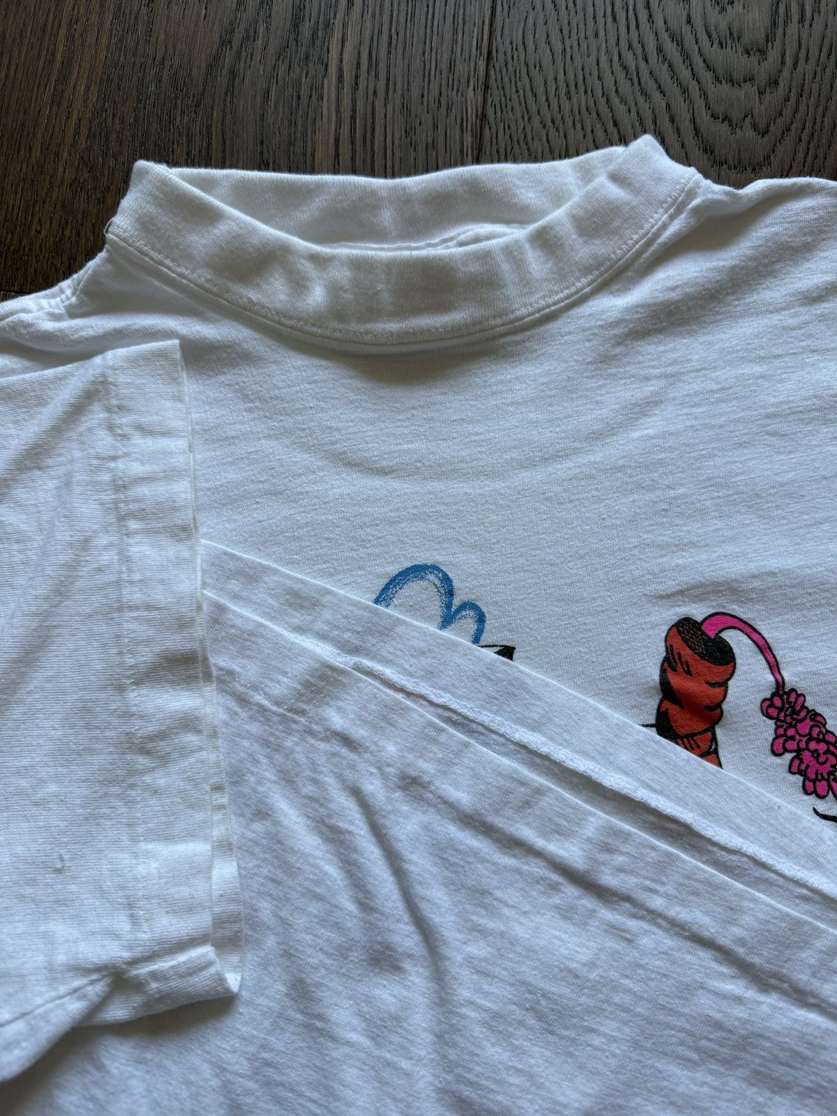 Vintage Vintage 90s Bugs Bunny Beach Looney Tunes Warner Bros Tee Size US XXL / EU 58 / 5 - 6 Thumbnail