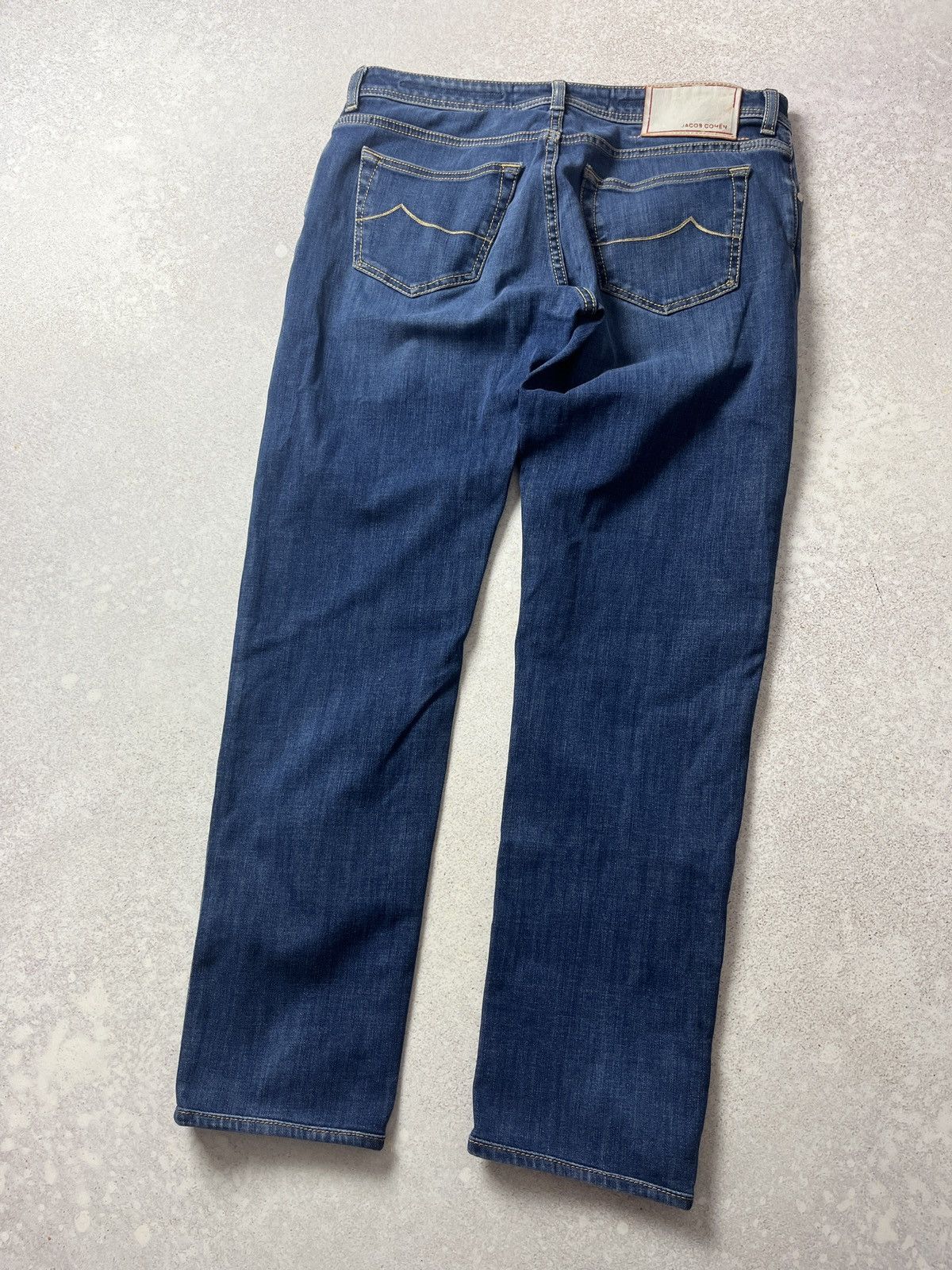 Jacob Cohen Nick Slim Fit Denim Luxury Jeans Blue Size 34