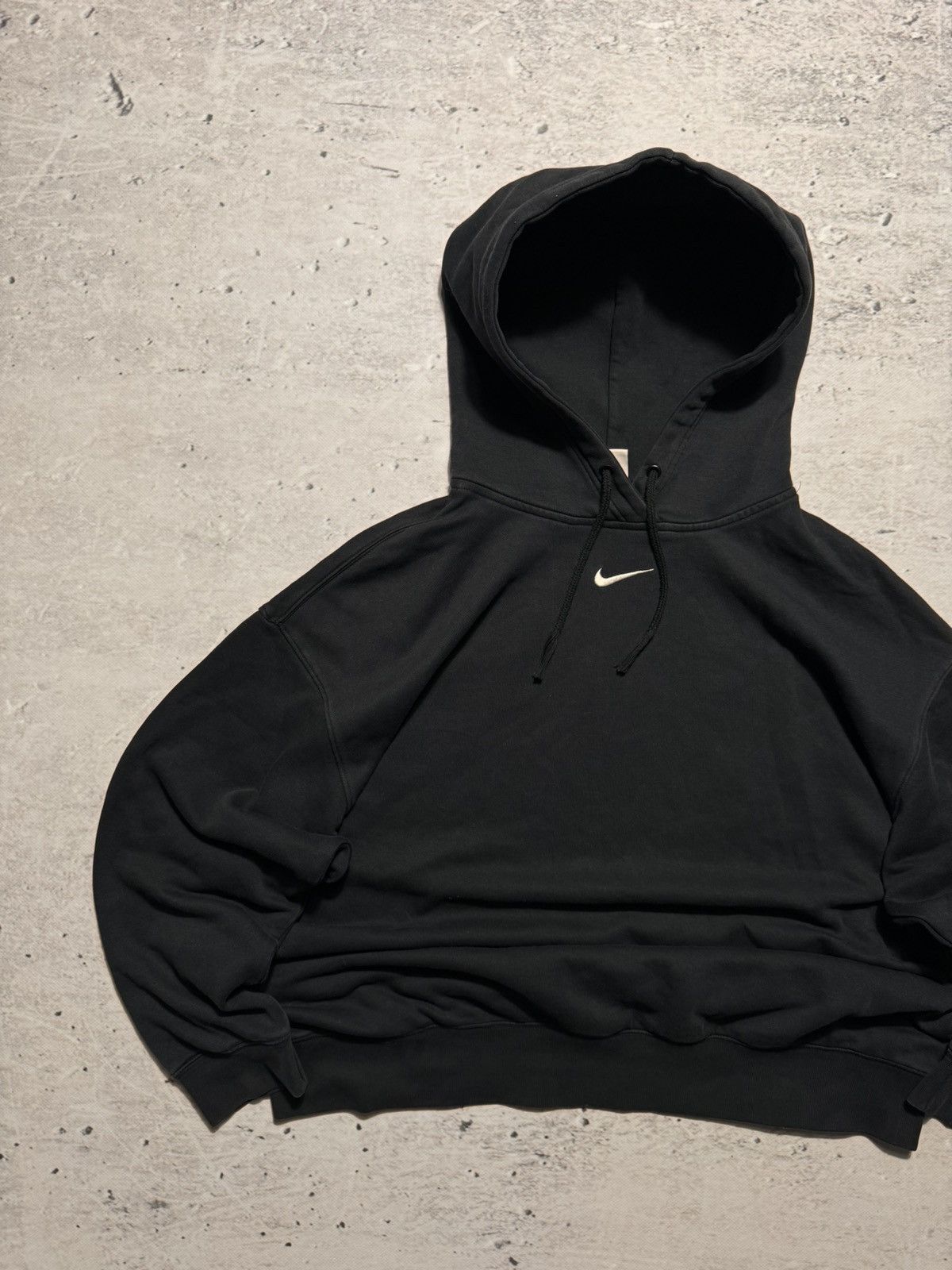 Nike × Vintage NIKE VINTAGE CENTER LOGO OVERSIZE BOXY HOODIE Size US L / EU 52-54 / 3 - 2 Thumbnail