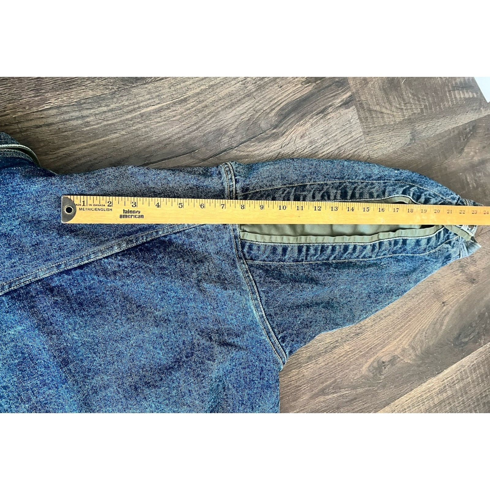 Guess Vintage 1980’s Guess Military Flight Denim Size Small Jacket Size US S / EU 44-46 / 1 - 9 Thumbnail