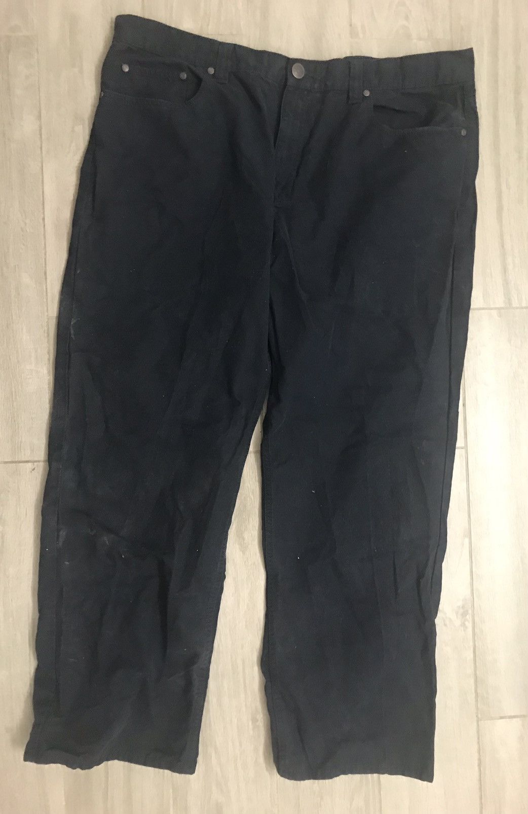 Blue Marlin Blue Mountain Men's Relaxed Fit 5-Pocket Basic Canvas Pants Size US 42 / EU 58 - 1 Thumbnail