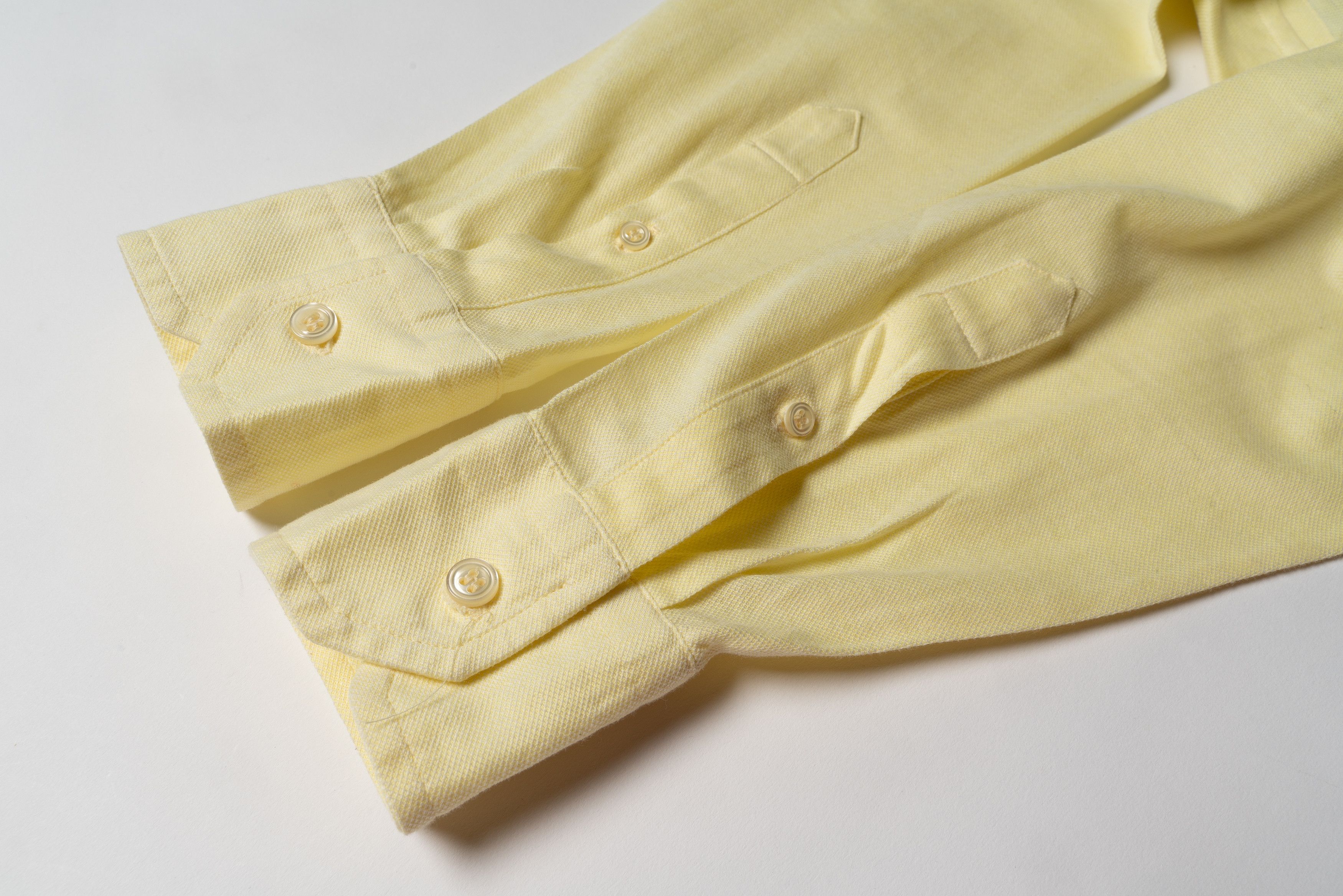 Boggi 🔵 BOGGI MILANO Yellow Cotton Button Up shirt Size US L / EU 52-54 / 3 - 13 Thumbnail
