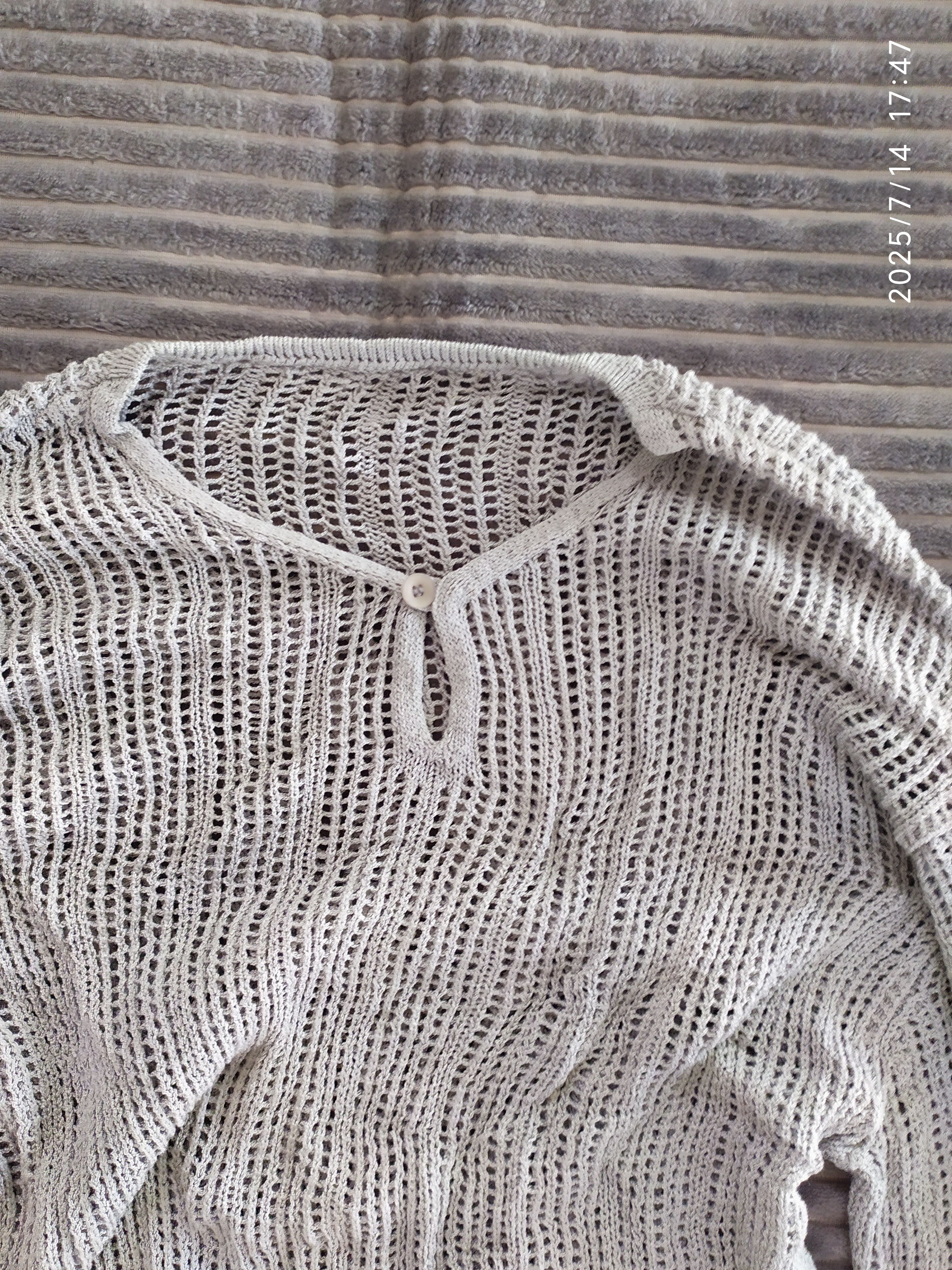 Japanese Brand Vintage Jun Men Mesh Long sleeve shirt Size US L / EU 52-54 / 3 - 3 Thumbnail