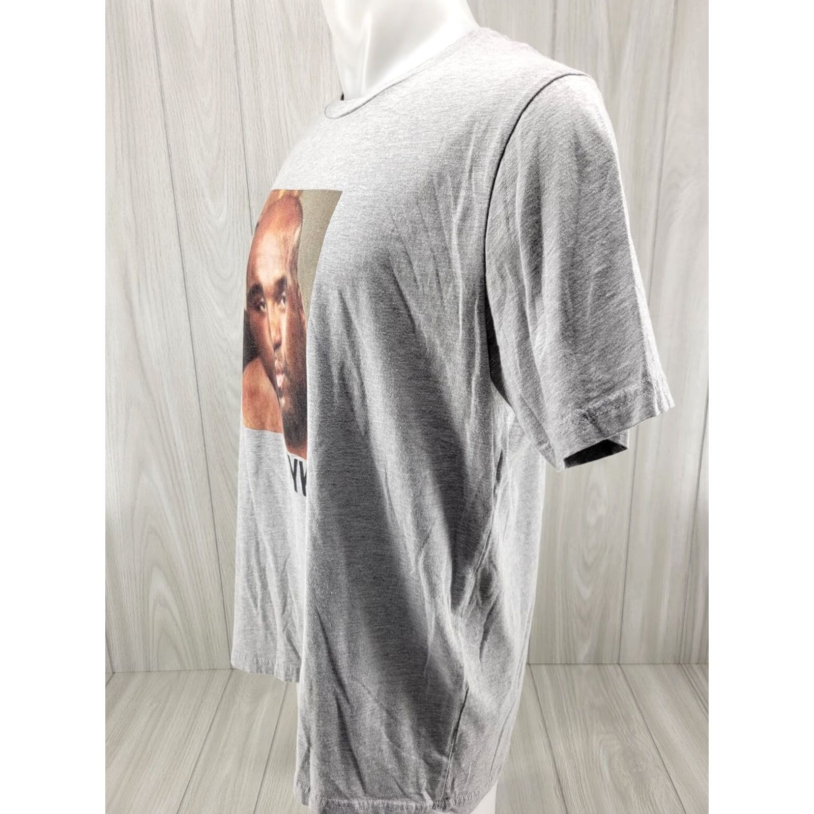 Vintage Barry Woods Canvas Men's T-Shirt XL Gray Crew Neck Short Sleeve Size US XL / EU 56 / 4 - 3 Thumbnail