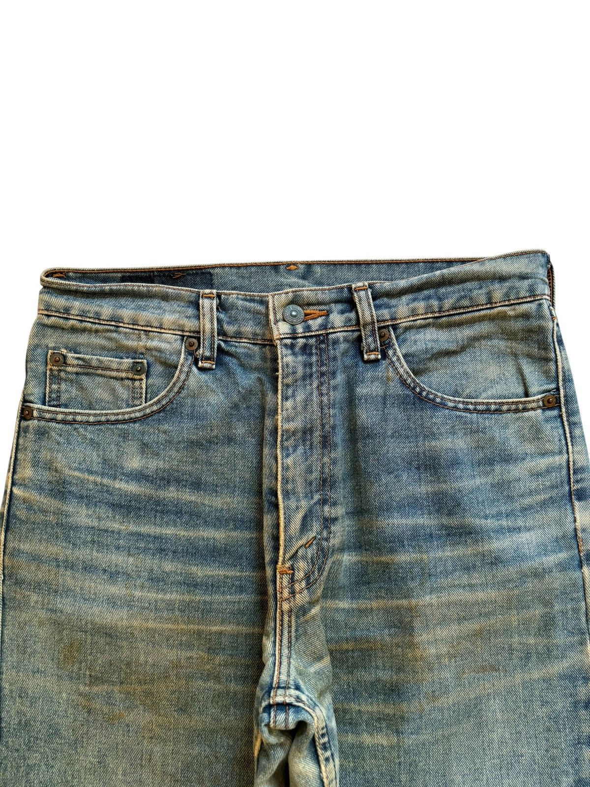 Levi's Vintage 90s Levis 511 Rusty Mud Wash Distressed Baggy Jeans Size US 30 / EU 46 - 4 Thumbnail