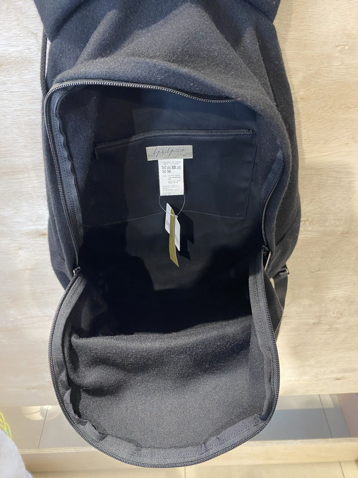 Yohji Yamamoto Yohji Yamamoto Hoodie Backpack Size ONE SIZE - 15 Thumbnail