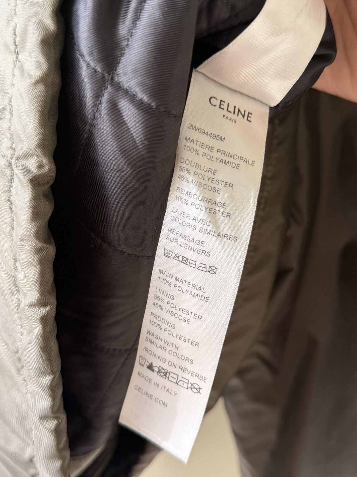 Celine Celine Logo Print Coach Jacket Size US M / EU 48-50 / 2 - 9 Thumbnail