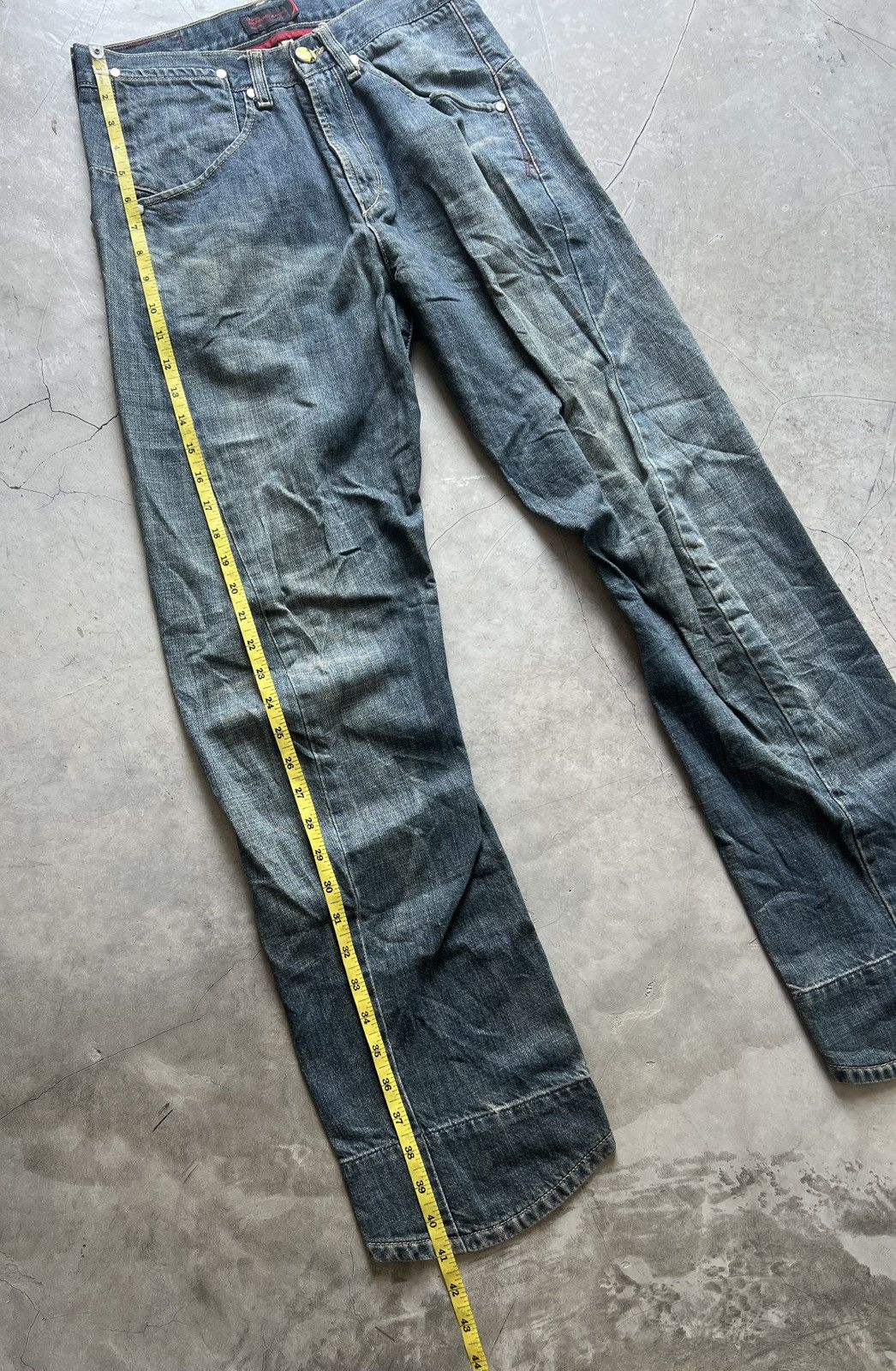 Levi's Levis Engineered Twisted Jeans Tag W28 Actual 28x29.5 Size US 28 / EU 44 - 12 Thumbnail