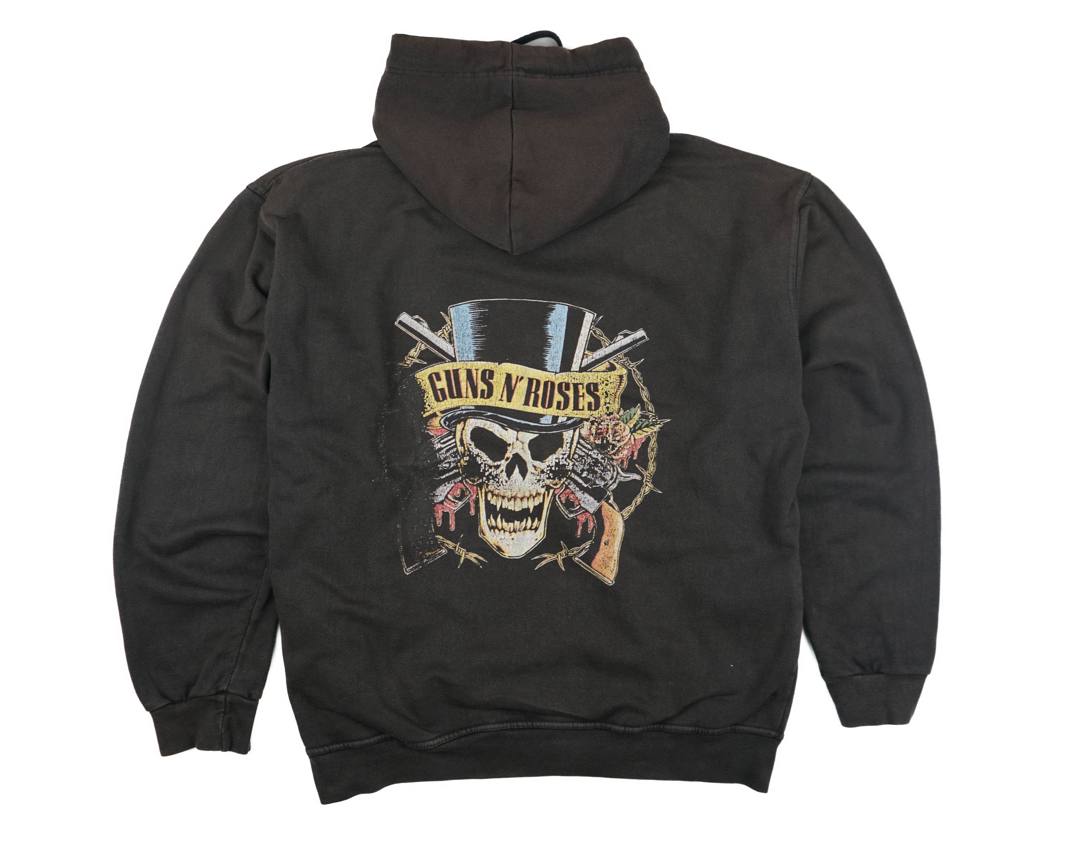 Band Tees × Vintage Vintage 1990s Guns N Roses Hoodie Size US XXL / EU 58 / 5 - 1 Thumbnail