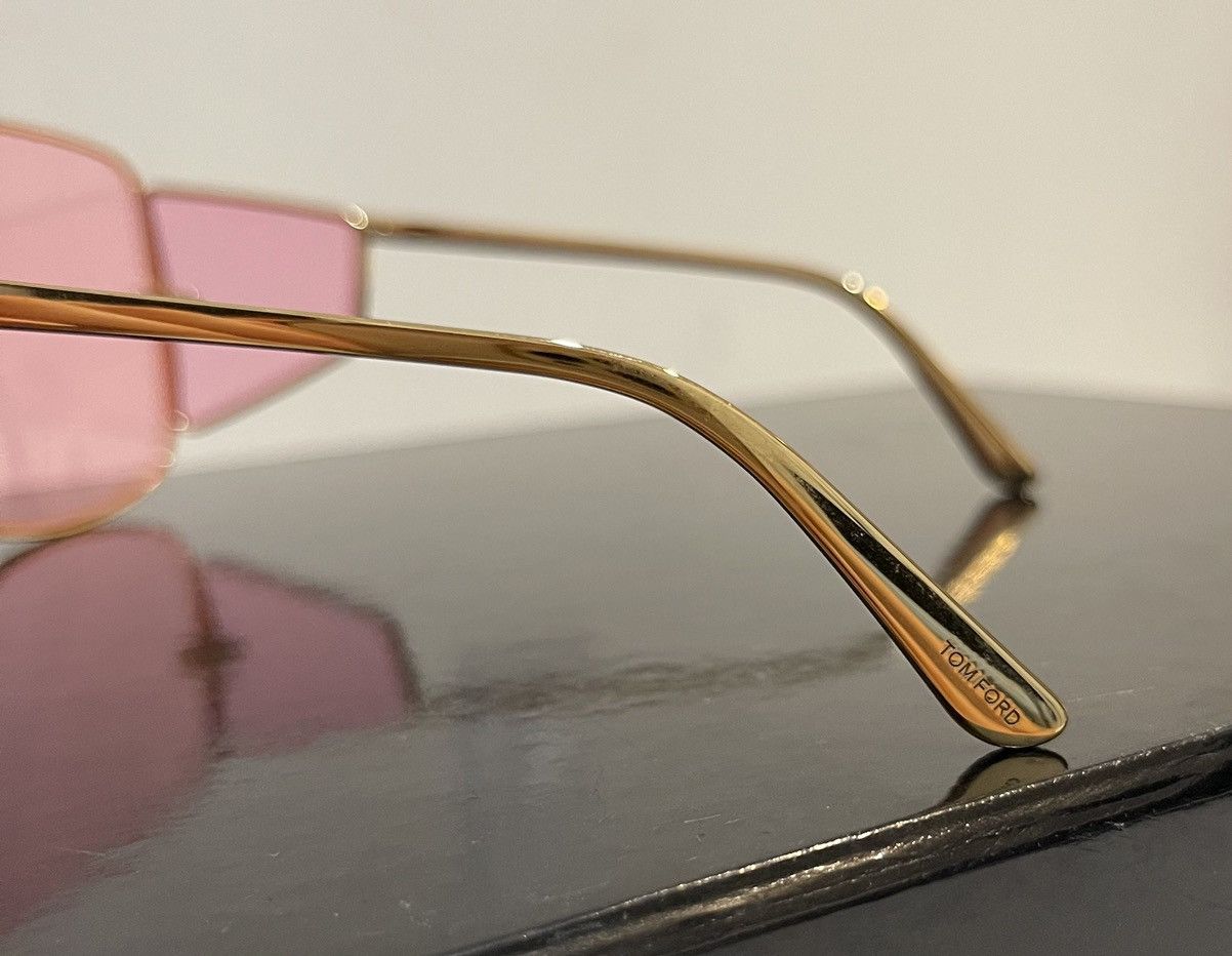 Tom Ford Tom Ford Pink Unisex Sunglasses Kim Kardashian Size ONE SIZE - 5 Thumbnail