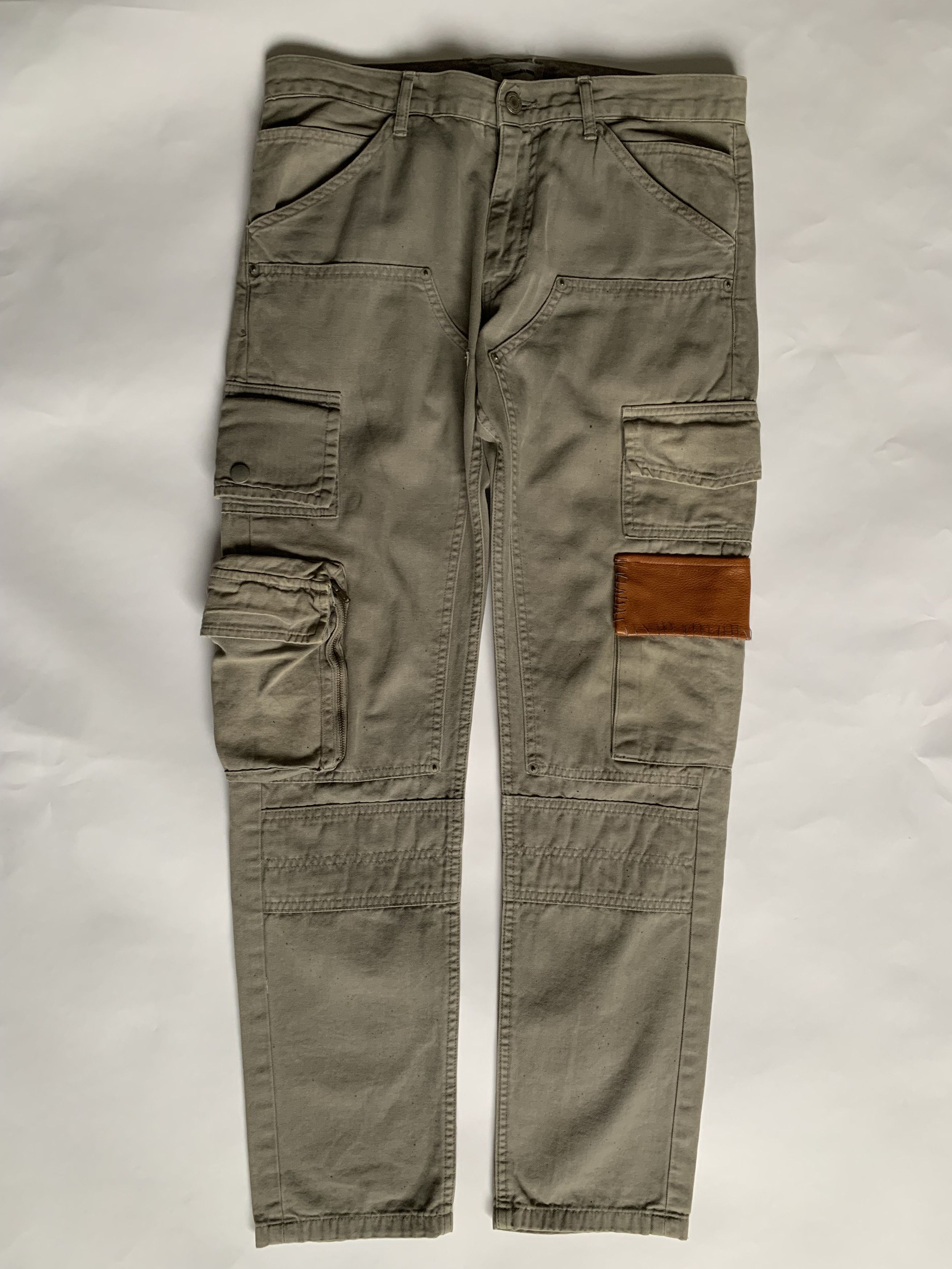 Undercover SS12 Open Strings Double Knee Cargos Size US 32 / EU 48 - 1 Preview