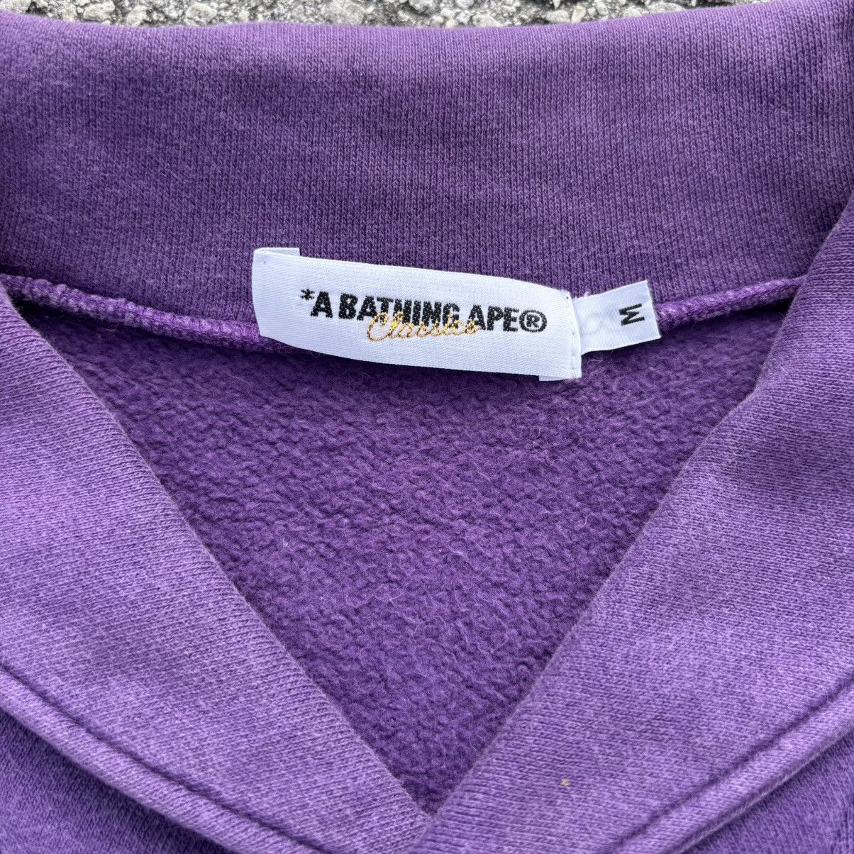 Bape Bape Shawl Collar Emblem Sweatshirt Size US M / EU 48-50 / 2 - 4 Thumbnail