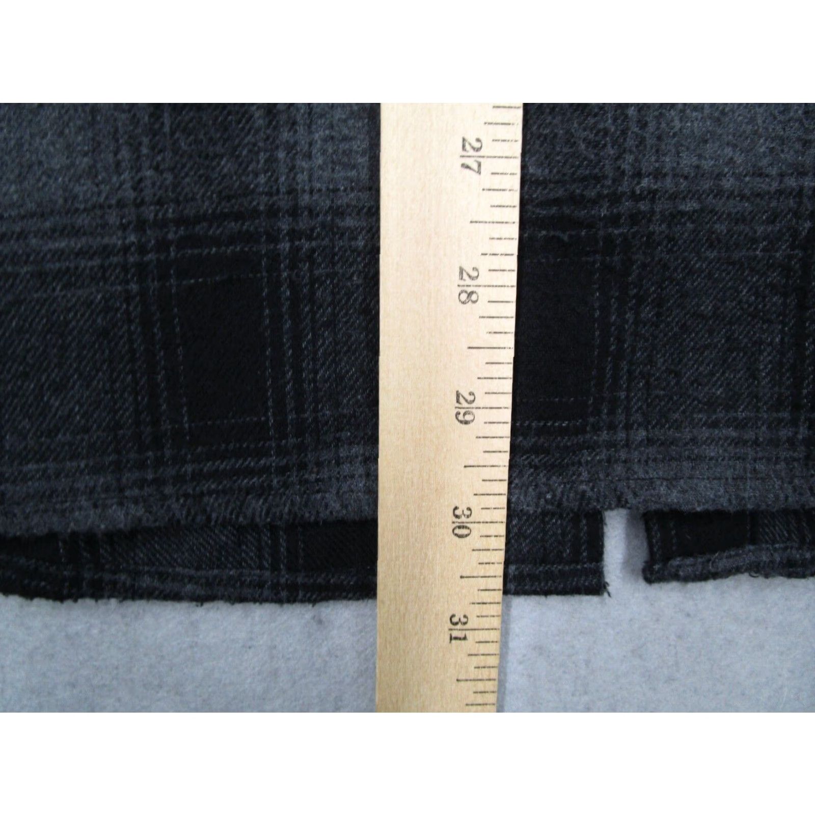Vintage Fasthouse Customs Mens Gray Plaid Button Up Flannel Shirt Extra Large Size US XL / EU 56 / 4 - 7 Thumbnail