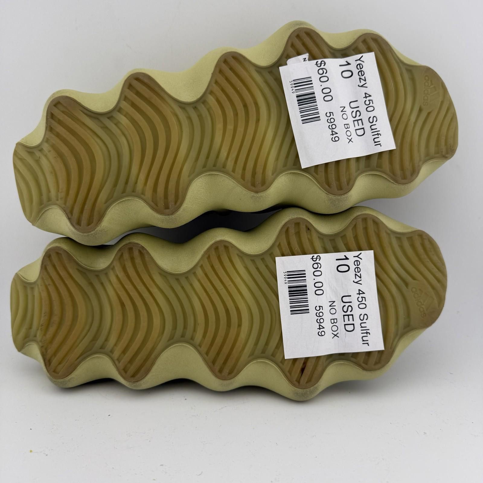 Adidas Yeezy 450 Sulfur US 10 Used Size US 10 / EU 43 - 6 Thumbnail