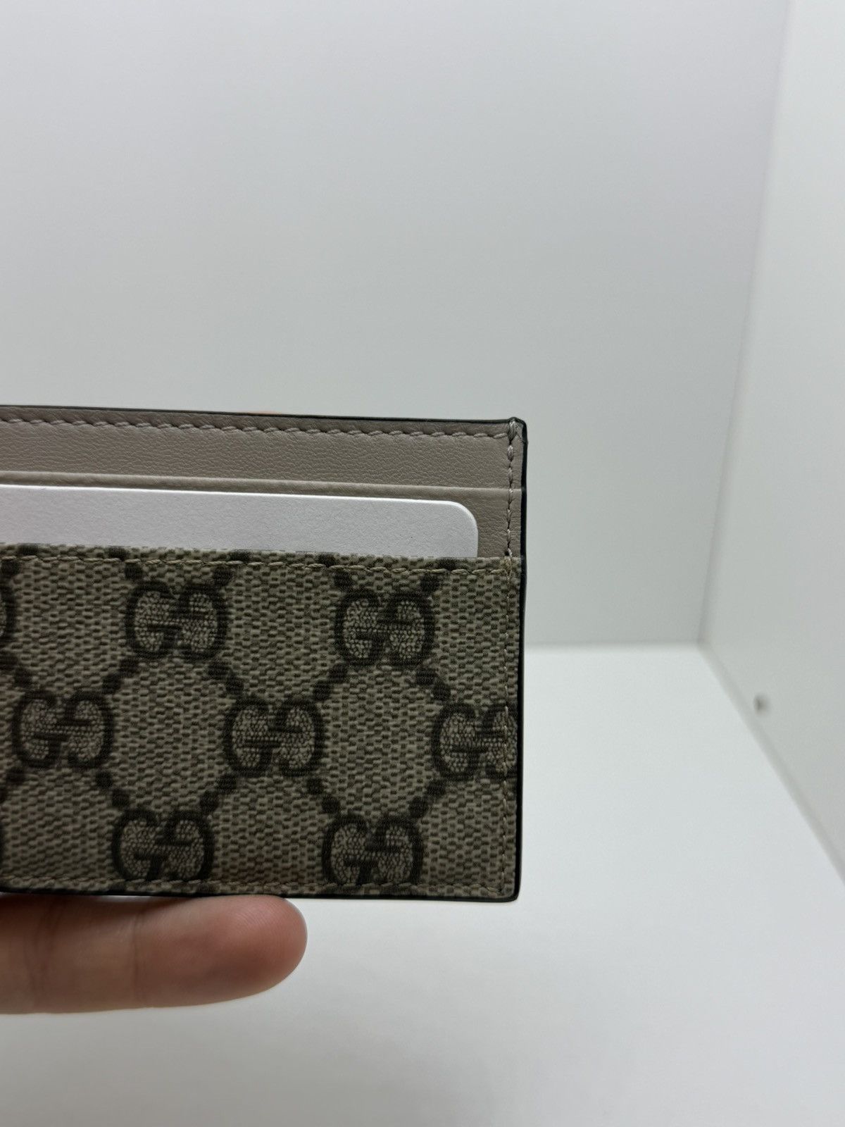 Gucci Gucci card holder ophidia gray Size ONE SIZE - 4 Thumbnail