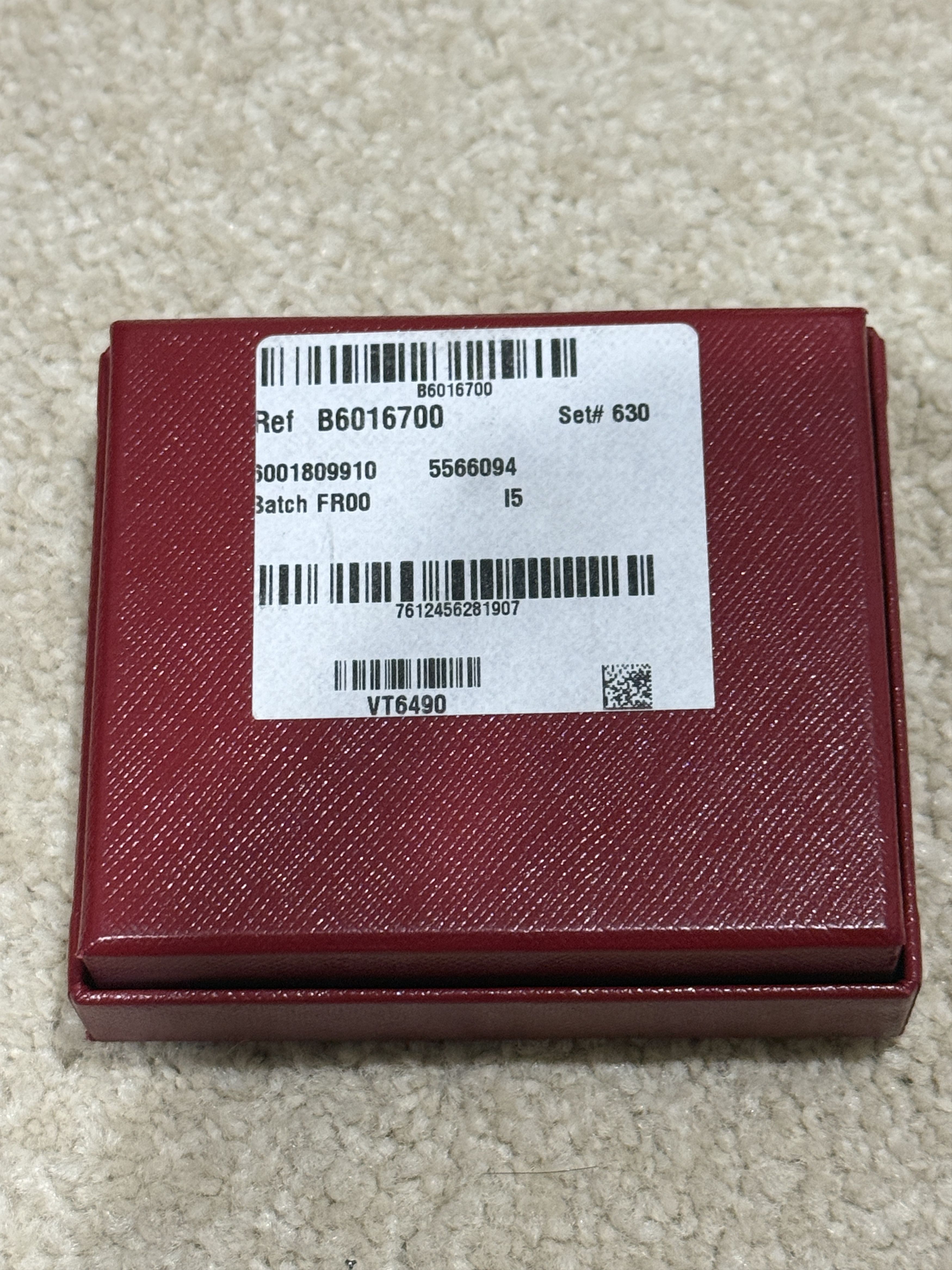 Cartier Authentic Cartier Red Gift Small Ring Box Size ONE SIZE - 2 Thumbnail