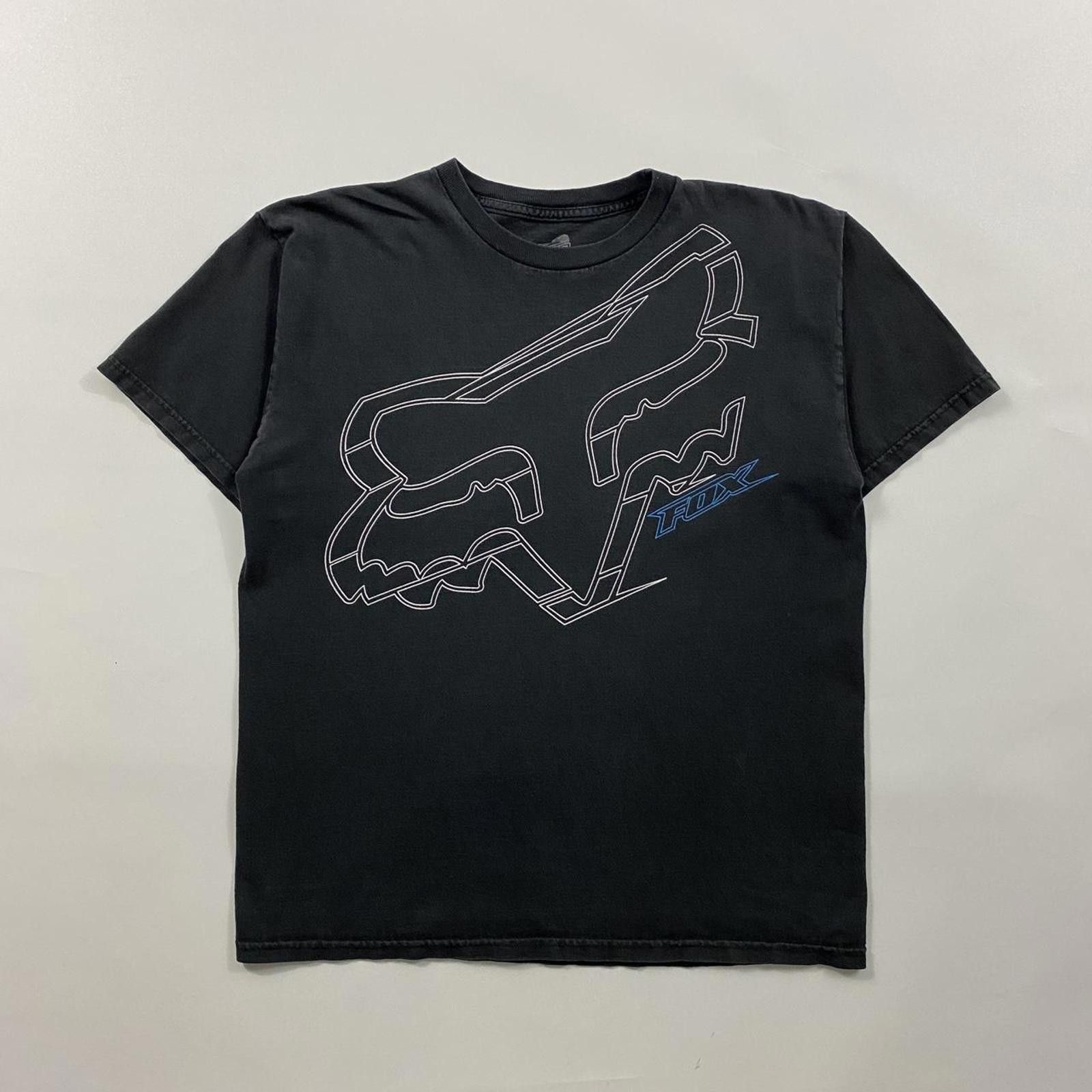 Fox Racing Y2K Fox Racing Black Tee Size US M / EU 48-50 / 2 - 1 Thumbnail