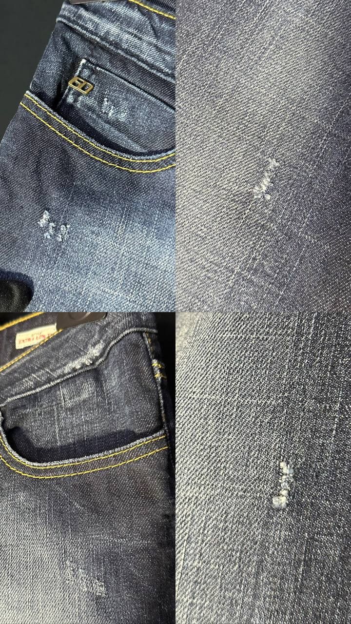 Miss Sixty Miss Sixty Wilkie Jeans MISS60 Flare Leg Stretch Boho Y2K Size 28" / US 6 / IT 42 - 9 Thumbnail