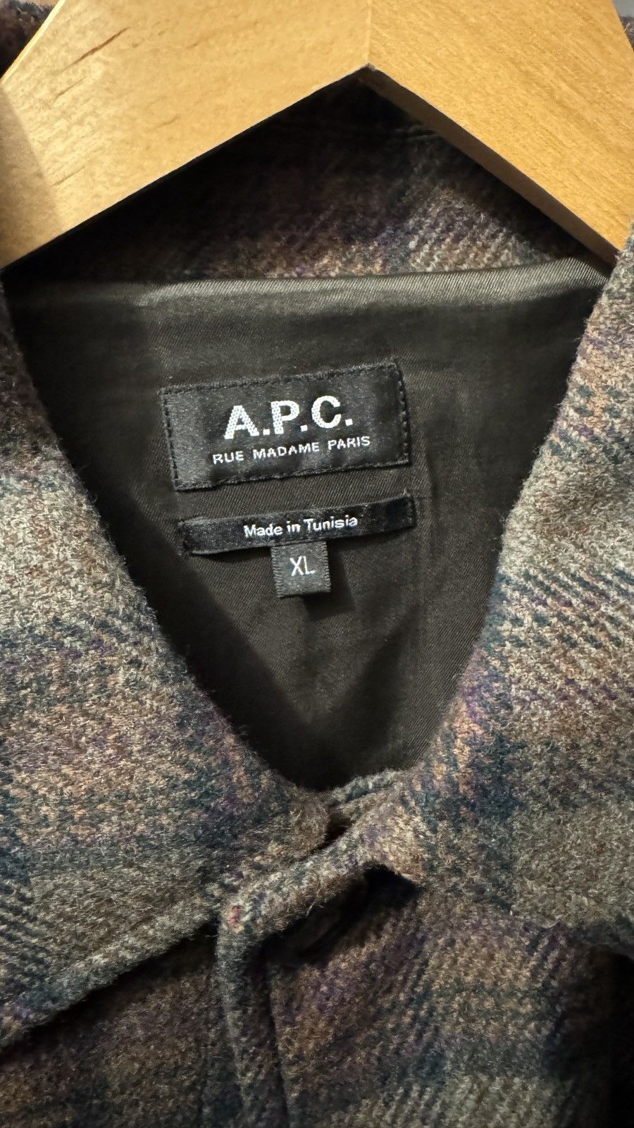 A.P.C. A.P.C Emile jacket size XL in brown Size US XL / EU 56 / 4 - 3 Thumbnail