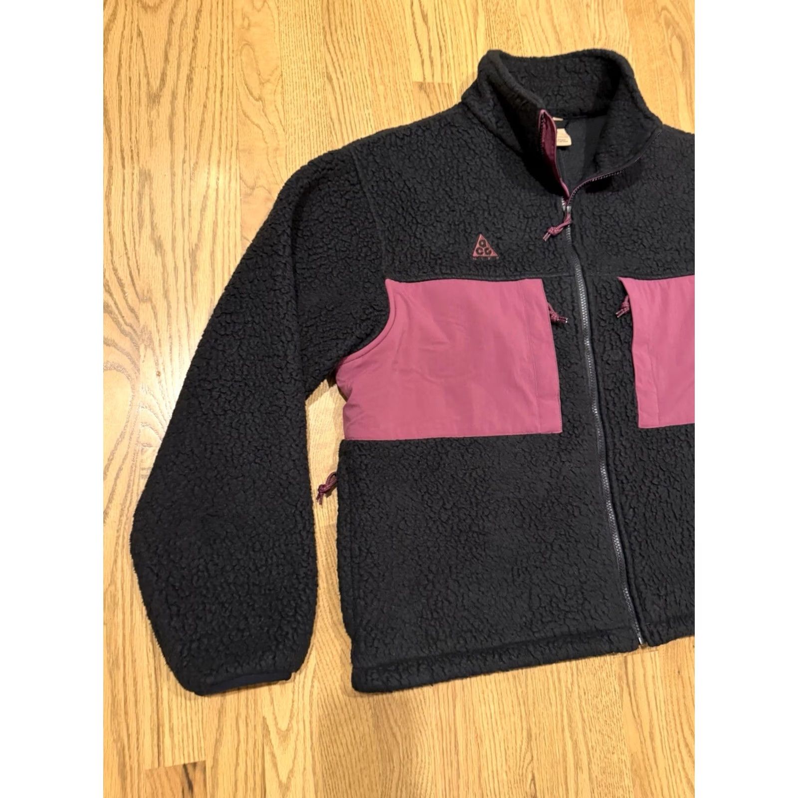 Nike Nike ACG Sherpa Fleece Full Zip Jacket Men’s Large Black Indoor Outdoor Sports Activewear Casual Jacket Size US L / EU 52-54 / 3 - 5 Thumbnail