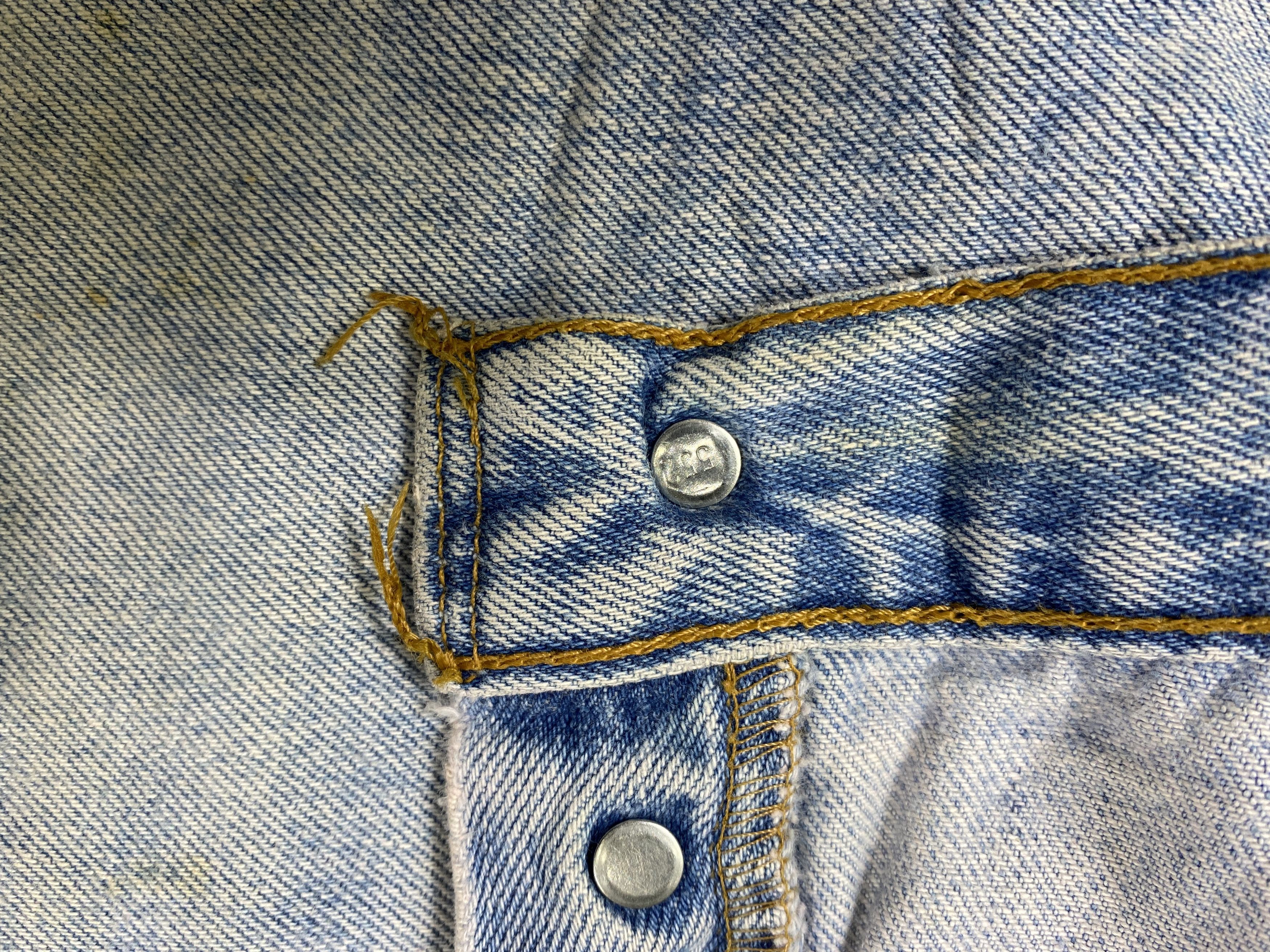 Levi's Light Wash Vintage Levi's 501 Jeans 30x31.5 Denim JN2256 Size US 30 / EU 46 - 7 Thumbnail