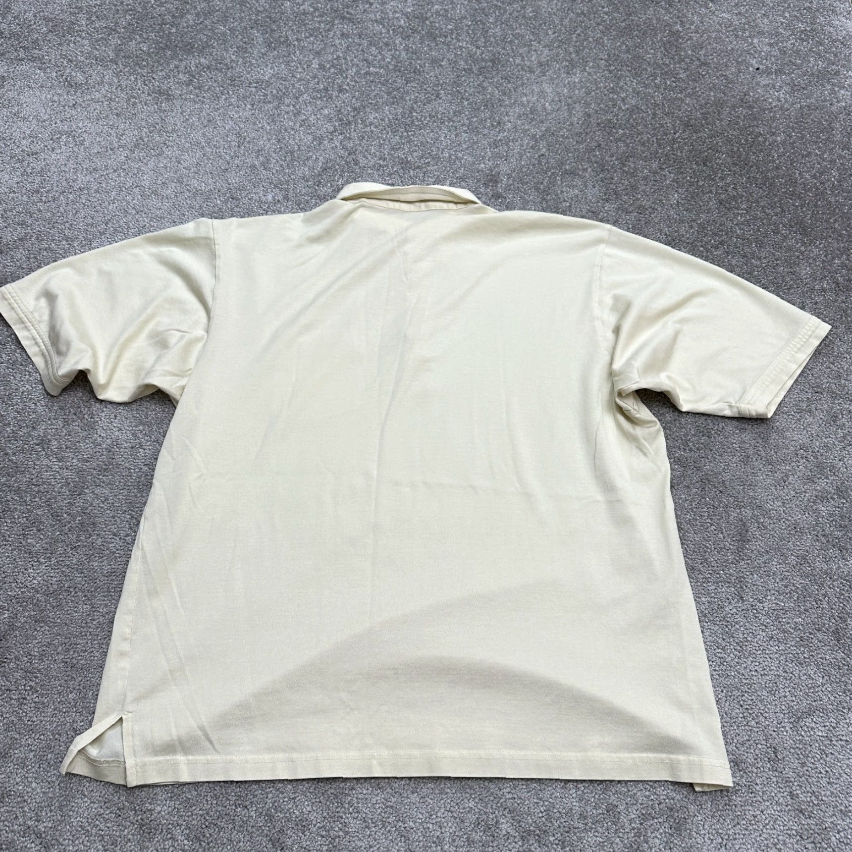 Vintage VINTAGE Winner Mate Cotton & Comfort Polo Shirt Mens L Yellow Casual Top Size US L / EU 52-54 / 3 - 2 Thumbnail