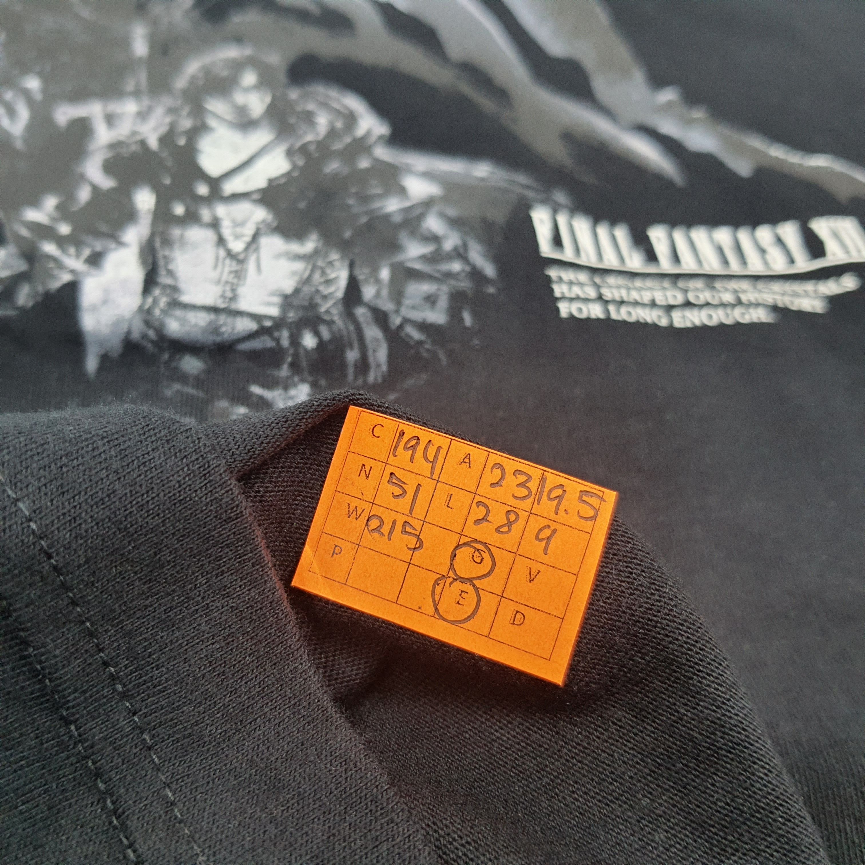 Japanese Brand × The Game × Vintage Vintage Final Fantasy XVI 35th Anniversary Tshirt Size US XL / EU 56 / 4 - 8 Thumbnail
