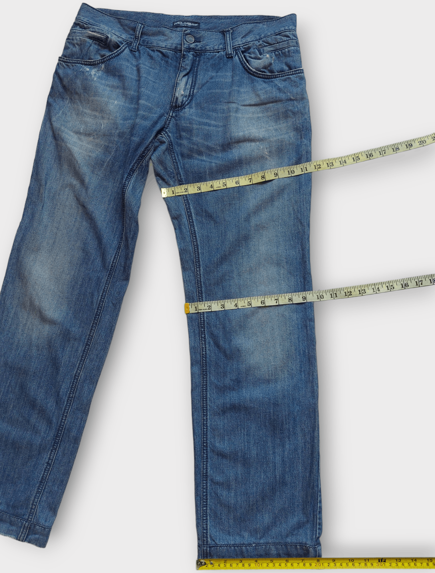Dolce & Gabbana Dolce & Gabbana Baggy Denim Jeans Size US 34 / EU 50 - 10 Thumbnail