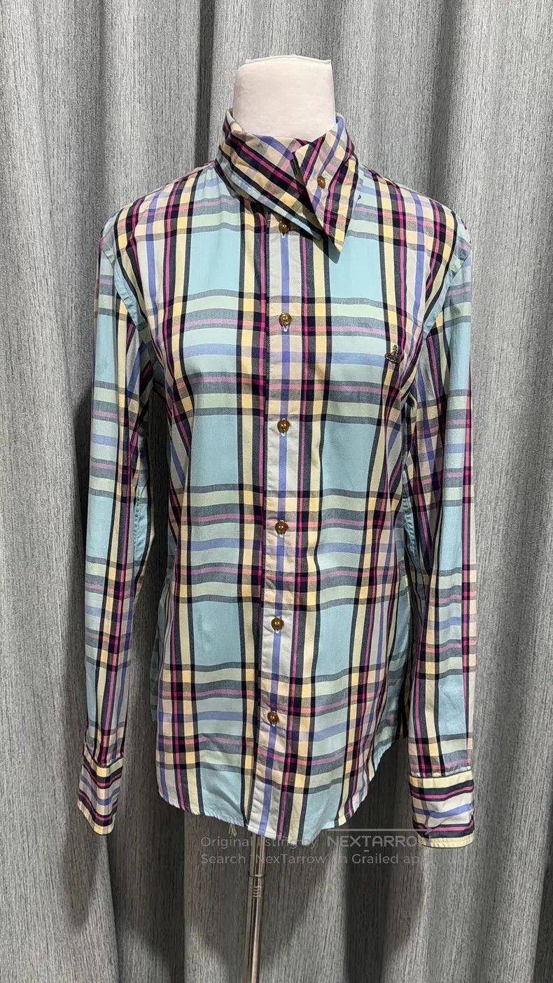 Vivienne Westwood Vivienne Westwood Rare Collar Shirt Size M / US 6-8 / IT 42-44 - 1 Thumbnail