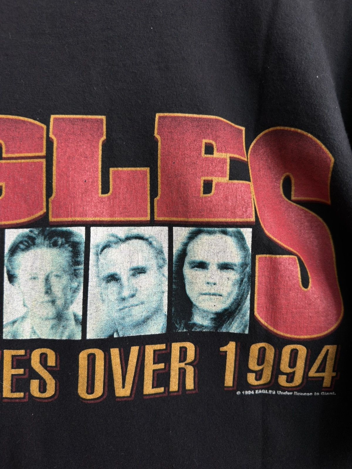 Band Tees Vintage 1994 The Eagles Hotel California Giant T Shirt Size US XL / EU 56 / 4 - 9 Thumbnail