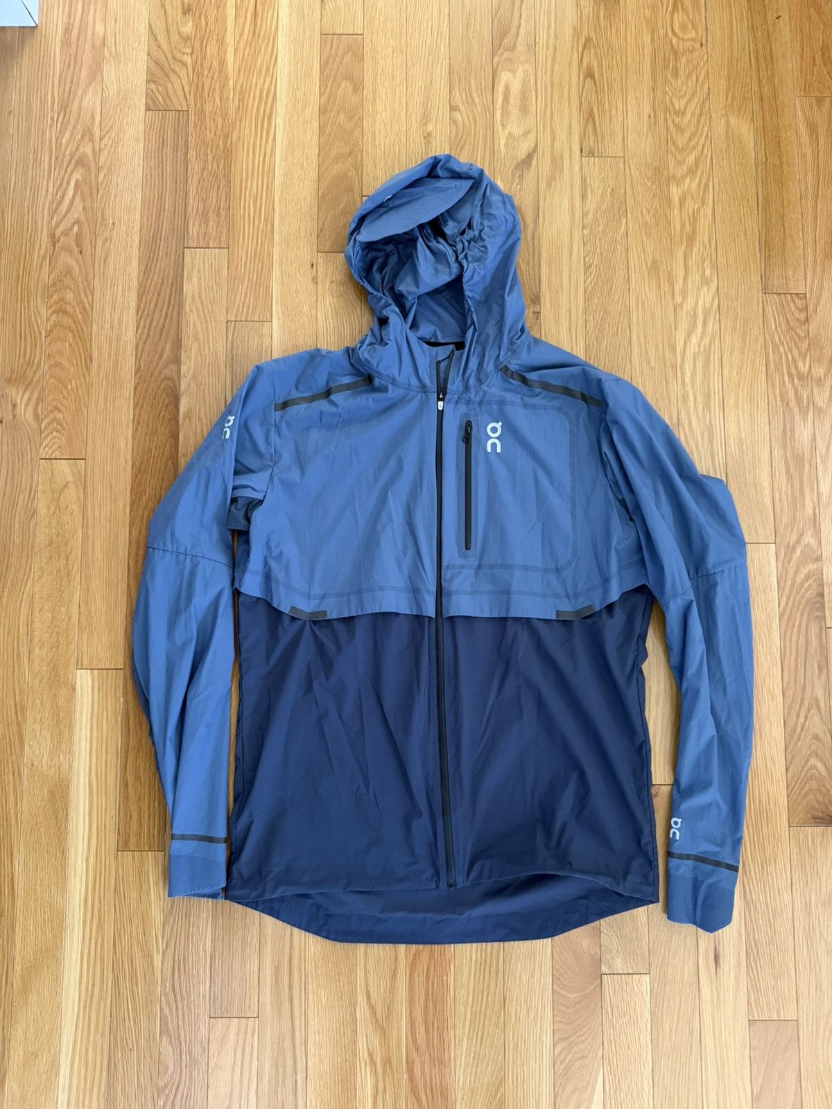 On On Weather running jacket Large blue/navy Size US L / EU 52-54 / 3 - 1 Thumbnail