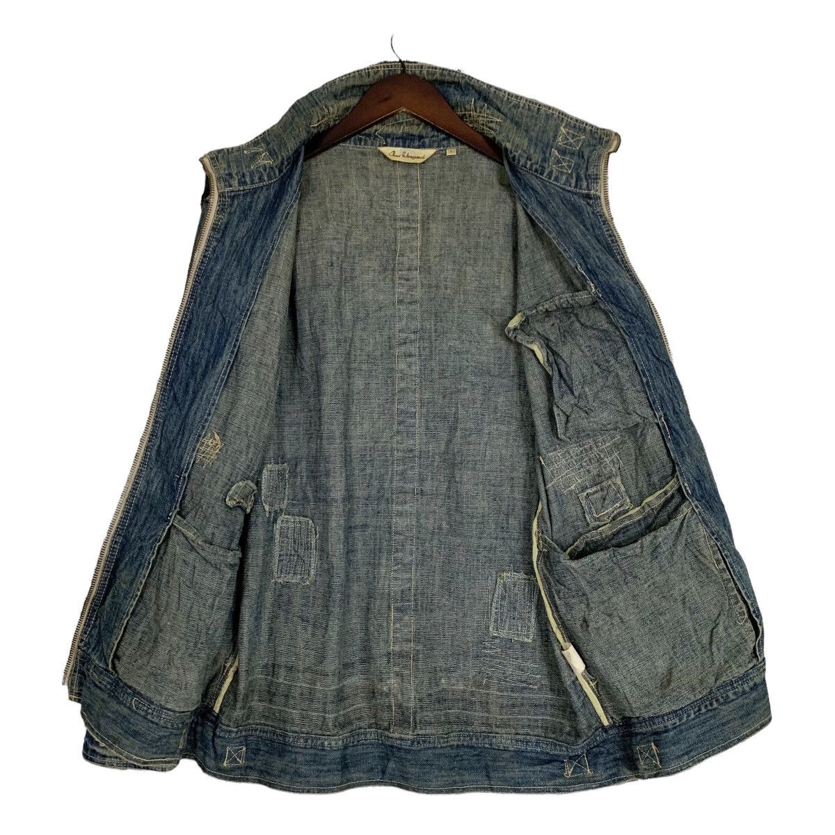 Vintage Vintage 80s Japanese Brand Denim Jacket Size M Size US M / EU 48-50 / 2 - 7 Thumbnail