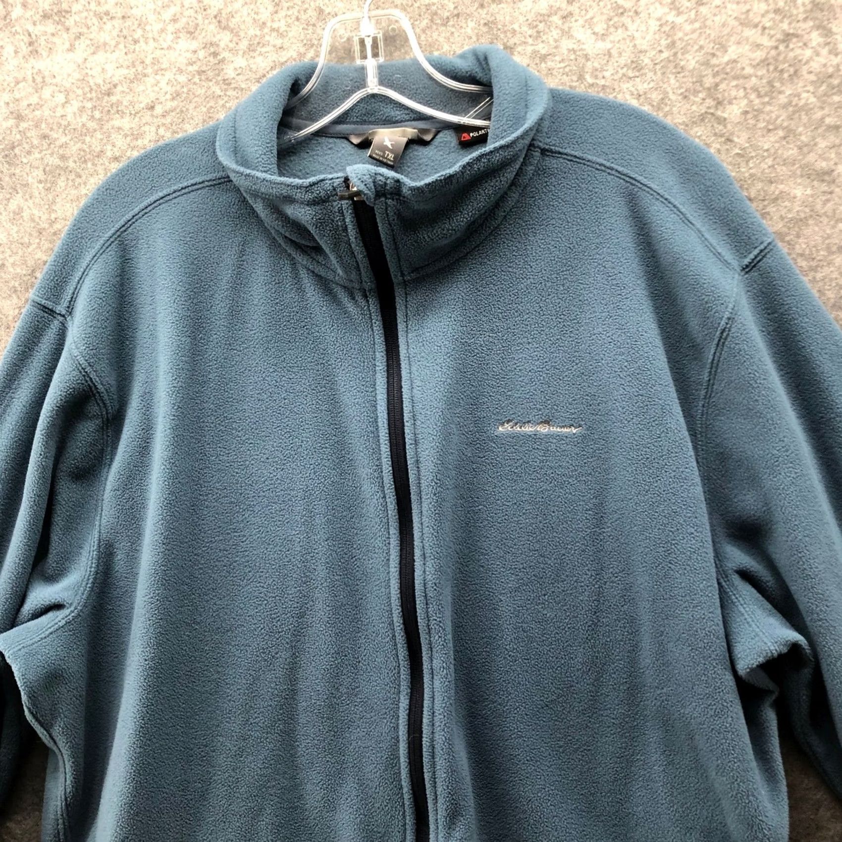 Eddie Bauer Eddie Bauer Jacket Mens XLT Blue Polartec Fleece TXL Full Zip Lightweight Size US XL / EU 56 / 4 - 3 Thumbnail