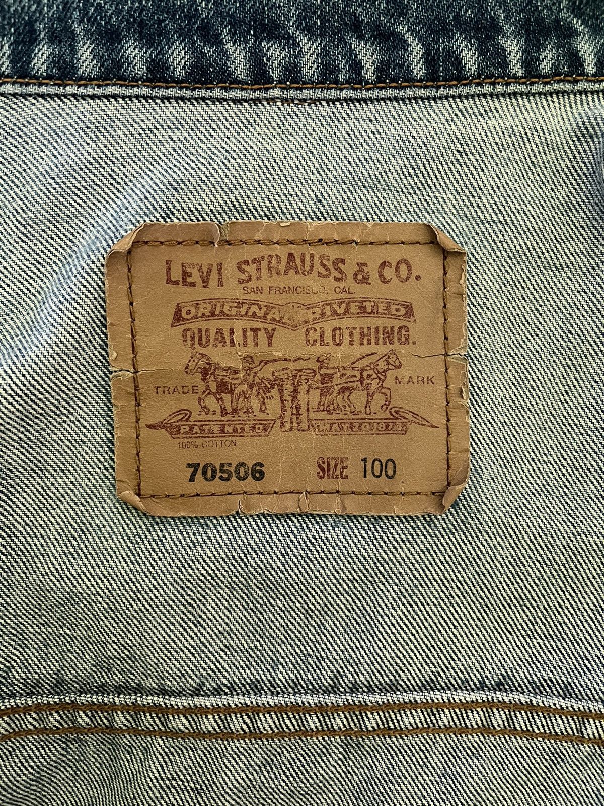 Levi's × Levi's Vintage Clothing × Vintage Levi’s vintage trucker jacket Size US M / EU 48-50 / 2 - 3 Thumbnail
