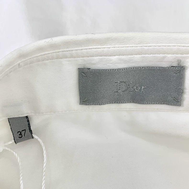 Dior Dior Size 37White bee embroidery cotton lapel long-sleeved Size US XS / EU 42 / 0 - 5 Thumbnail