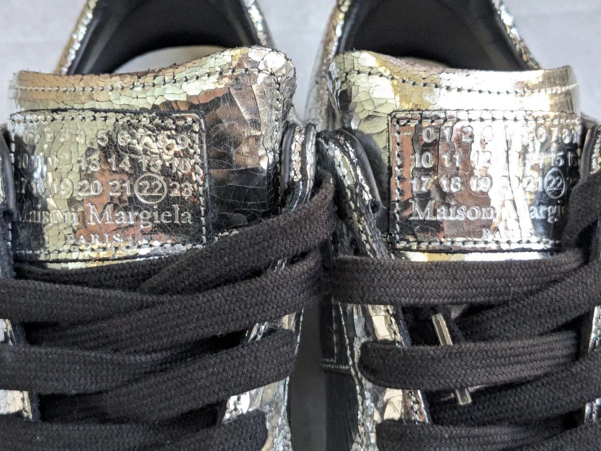 Maison Margiela Maison Margiela Replica GAT Silver 10 43 Low Tops Black Size US 10 / EU 43 - 5 Thumbnail