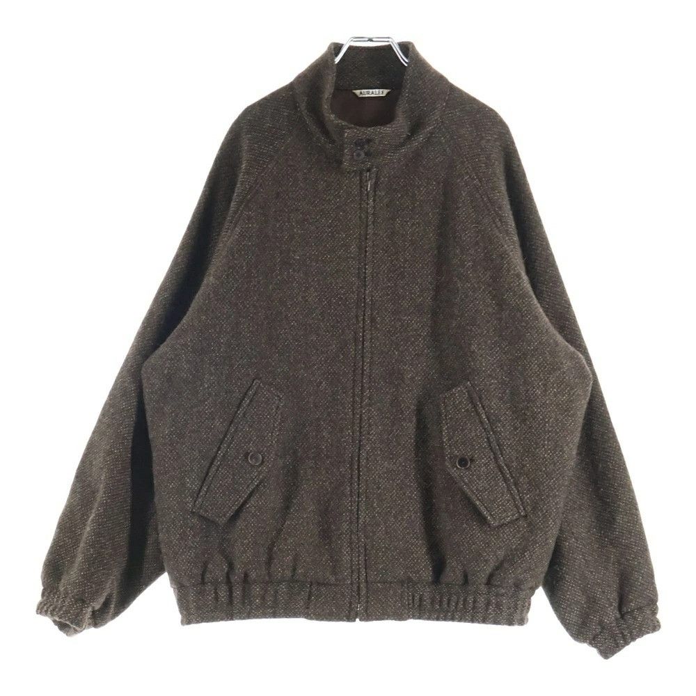 Auralee AURALEE 24AW LAMA SHETLAND WOOL TWEED BLOUSON jacket coat Size US XXL / EU 58 / 5 - 1 Thumbnail