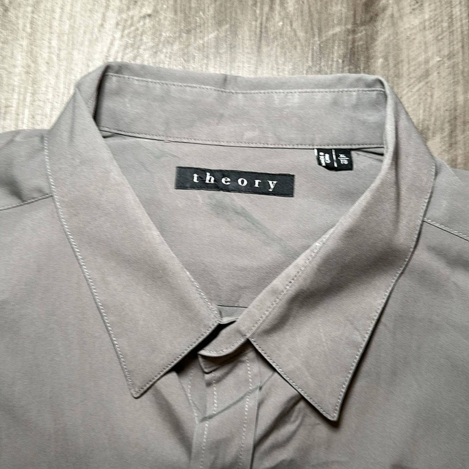 Theory Theory Zack PS Ostend Long Sleeve Button Down - XL Size US XL / EU 56 / 4 - 5 Thumbnail