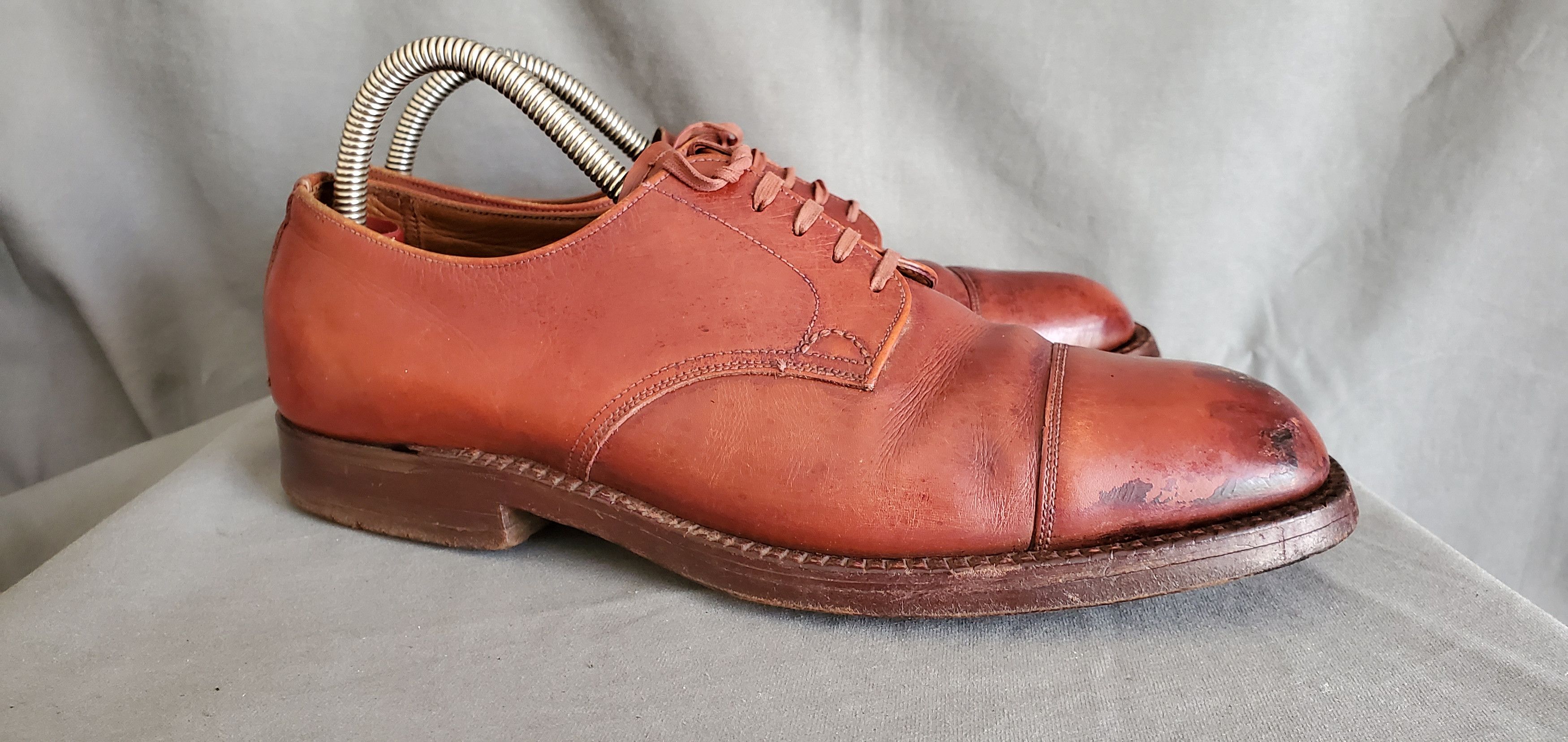 Other Vintage 70s McAfee Belfast Lace Up Shoes Size US 7.5 / EU 40-41 - 1 Thumbnail