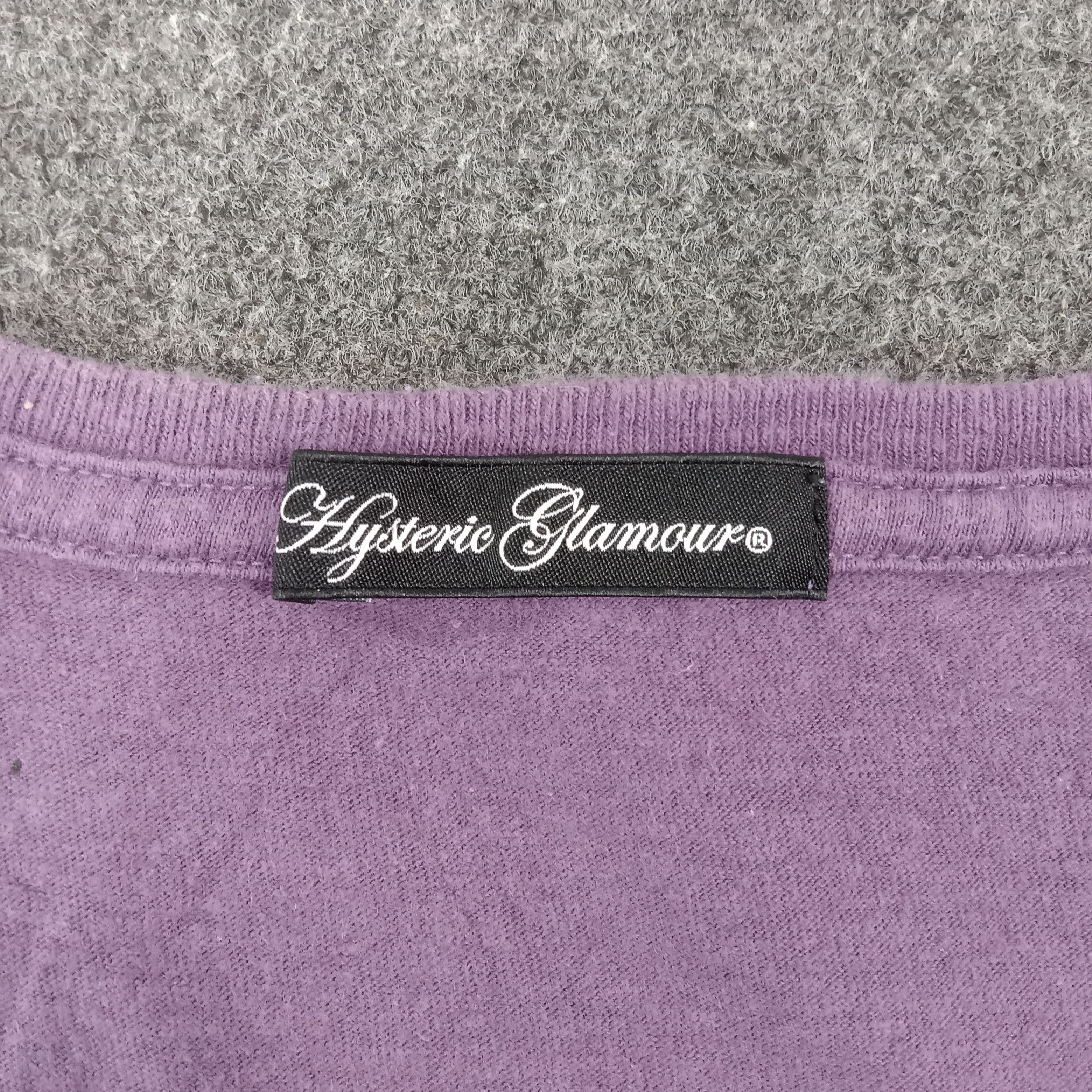 Hysteric Glamour Hysteric Glamour Japanese Brand Naked Tshirt C267N19 Size XS / US 0-2 / IT 36-38 - 3 Thumbnail