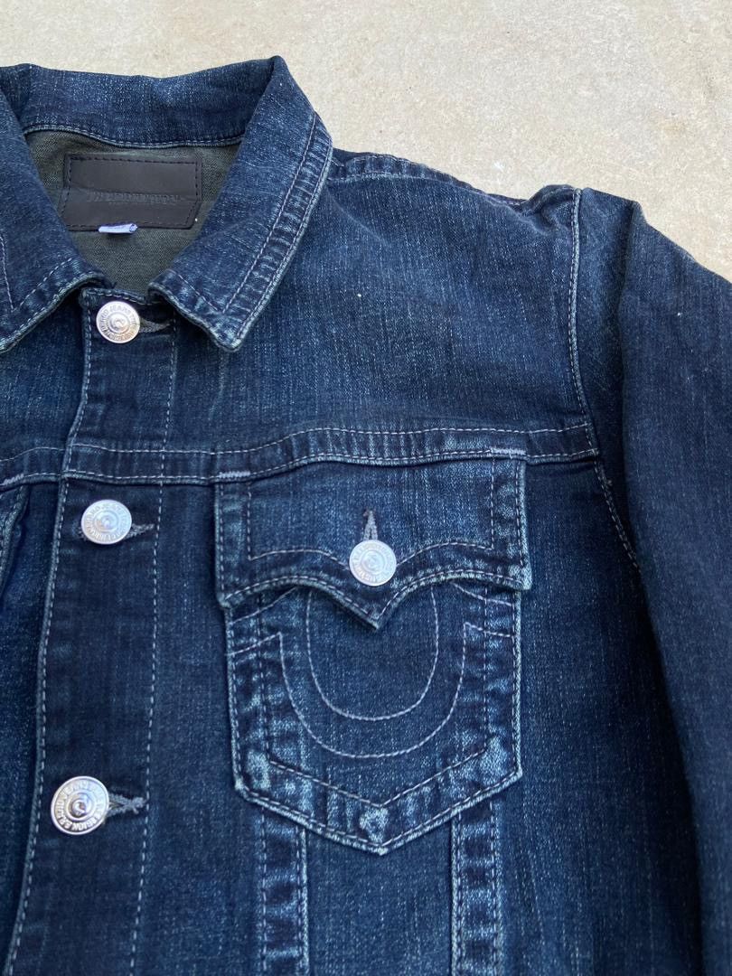 True Religion True Religion Light washed Denim Jacket Blue Size US XL / EU 56 / 4 - 5 Thumbnail