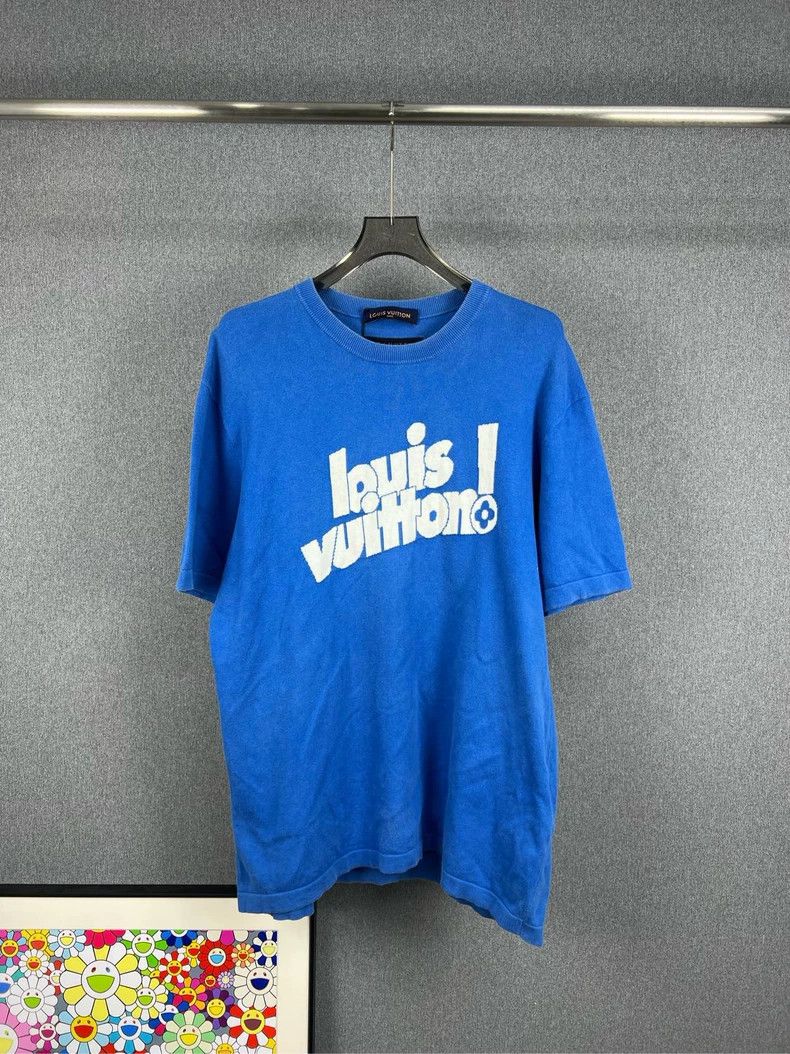 Louis Vuitton Louis Vuitton Letter LOGO knitted short sleeves Size US XXL / EU 58 / 5 - 1 Thumbnail