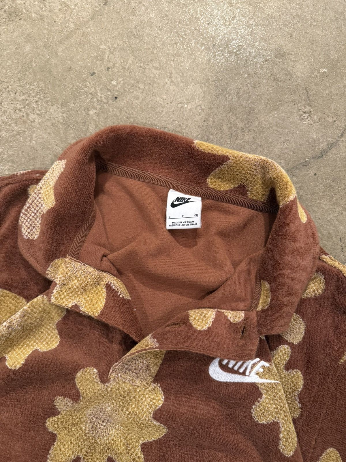 Nike Nike Terry Cloth Loose Fit Polo Size US S / EU 44-46 / 1 - 2 Thumbnail