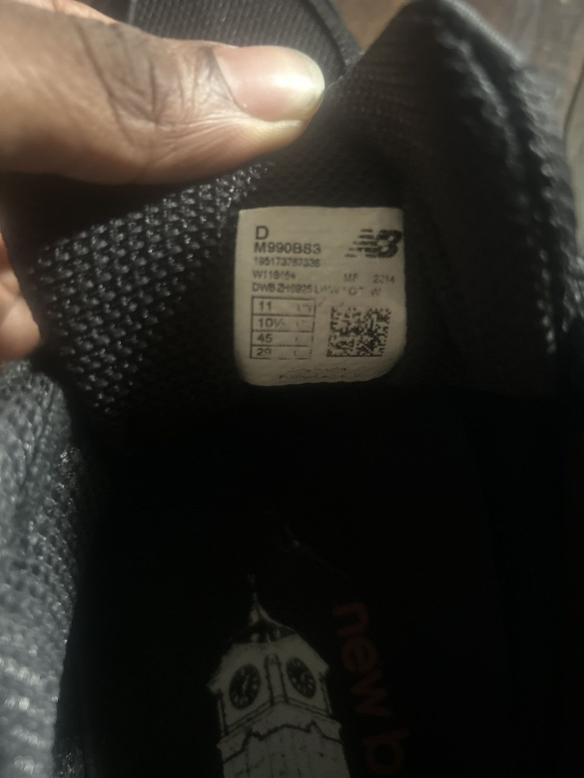 New Balance New balence 990 eNcap Size US 11 / EU 44 - 4 Thumbnail