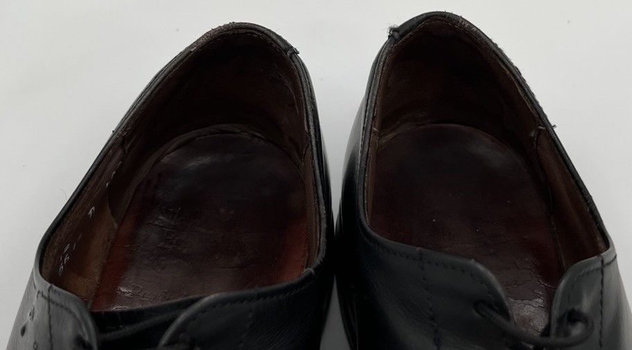 Allen Edmonds Allen Edmonds PARK AVENUE Cap Toe Black Leather Oxfords 12D Size US 12 / EU 45 - 9 Thumbnail