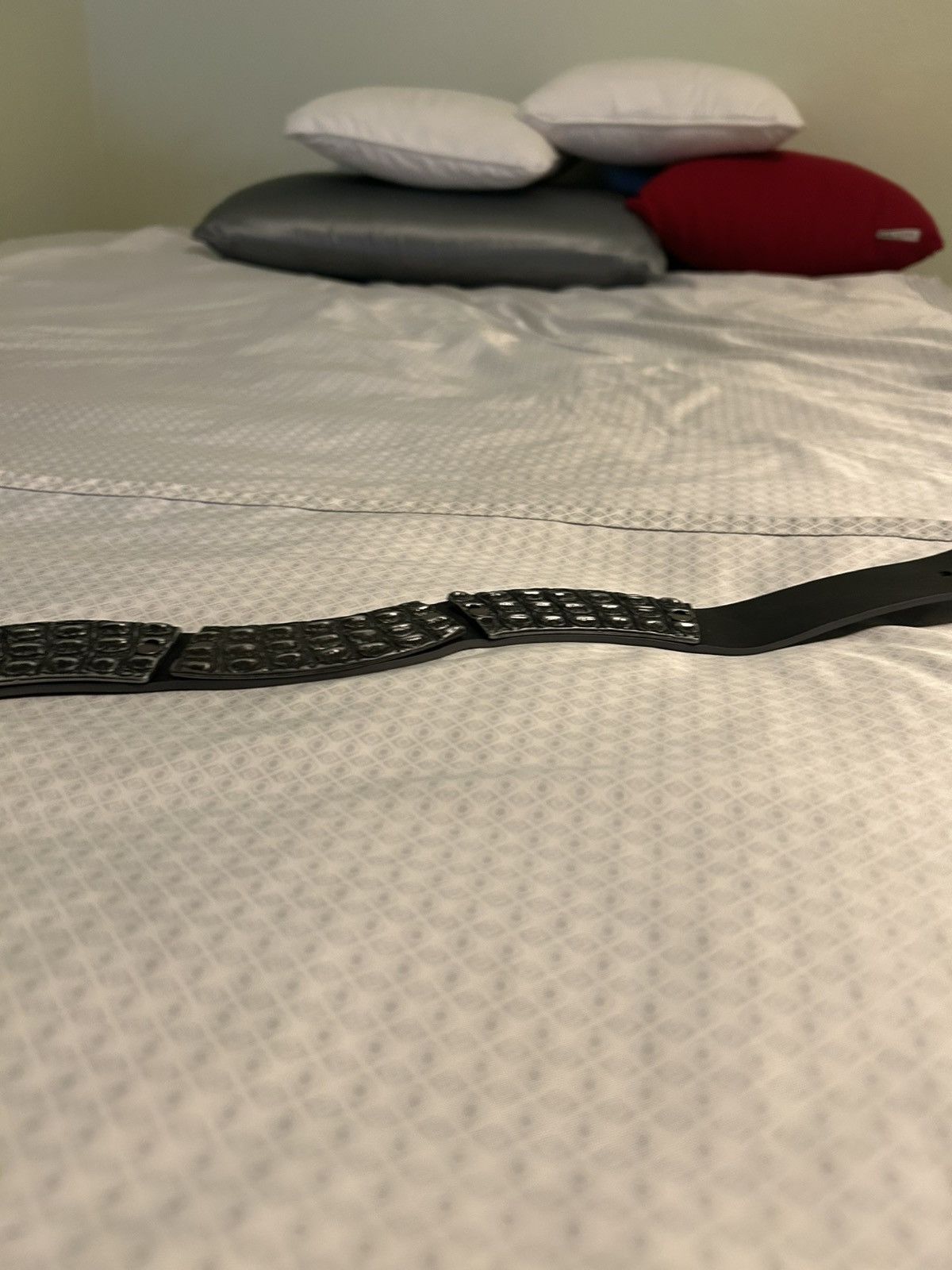 Diesel Diesel Crocodile Belt Size 42 - 23 Thumbnail